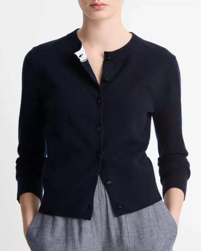 Tipped Half Moon Cardigan sold by TNT Fashion