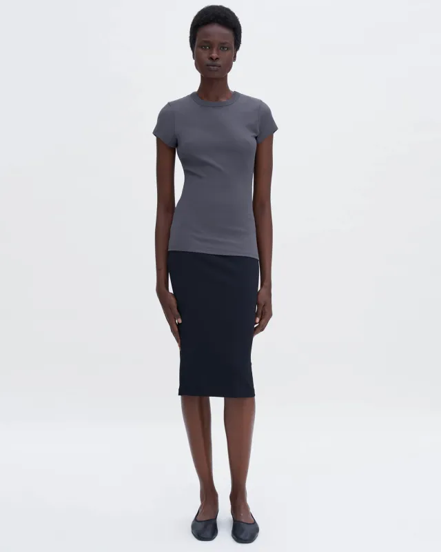 Fine Rib Tee sold by TNT Fashion