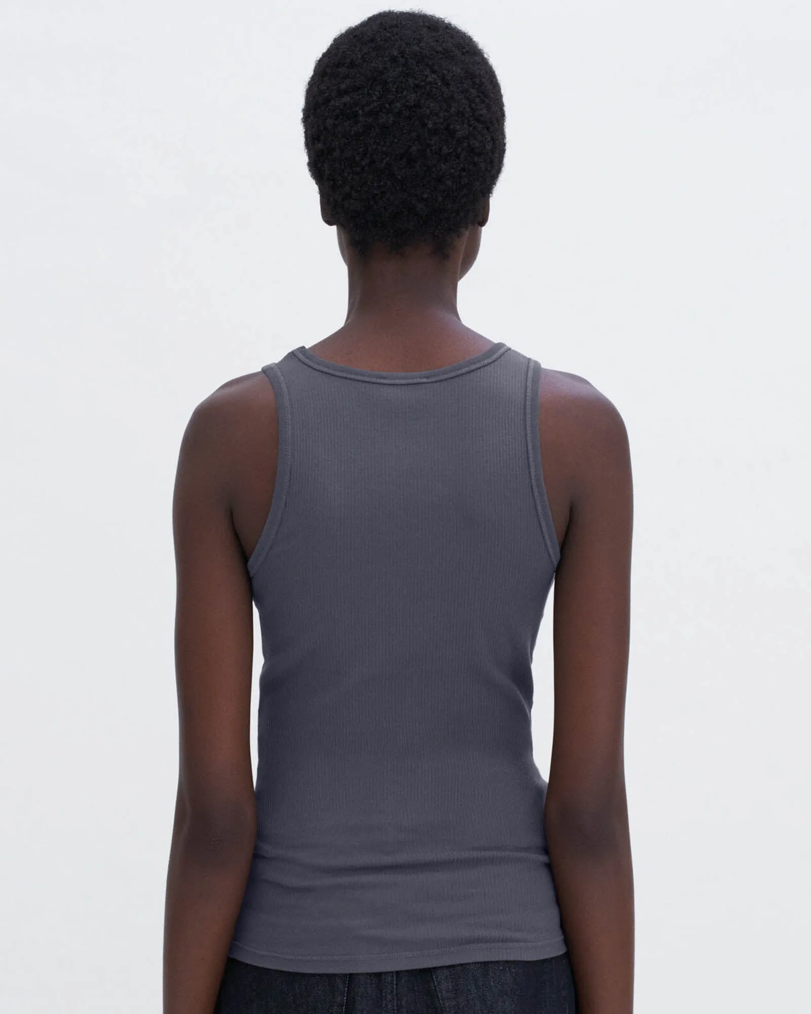 Fine Rib Tank sold by TNT Fashion product image thumbnail 3