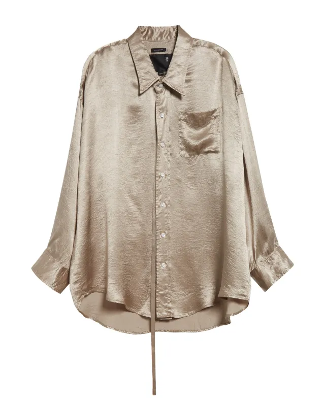 Drop Neck Shirt With Strap made by R13