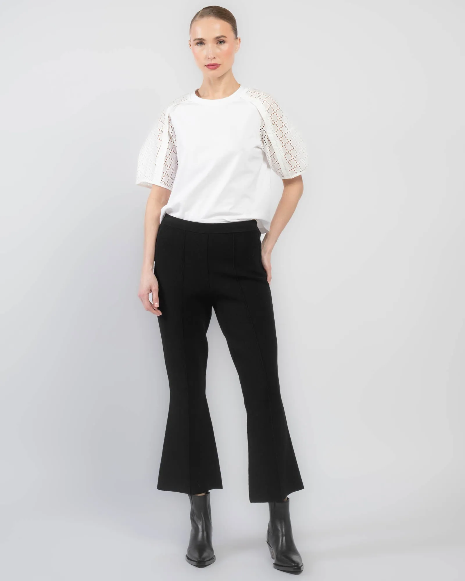 Crop Flare Pants sold by TNT Fashion product image thumbnail 2