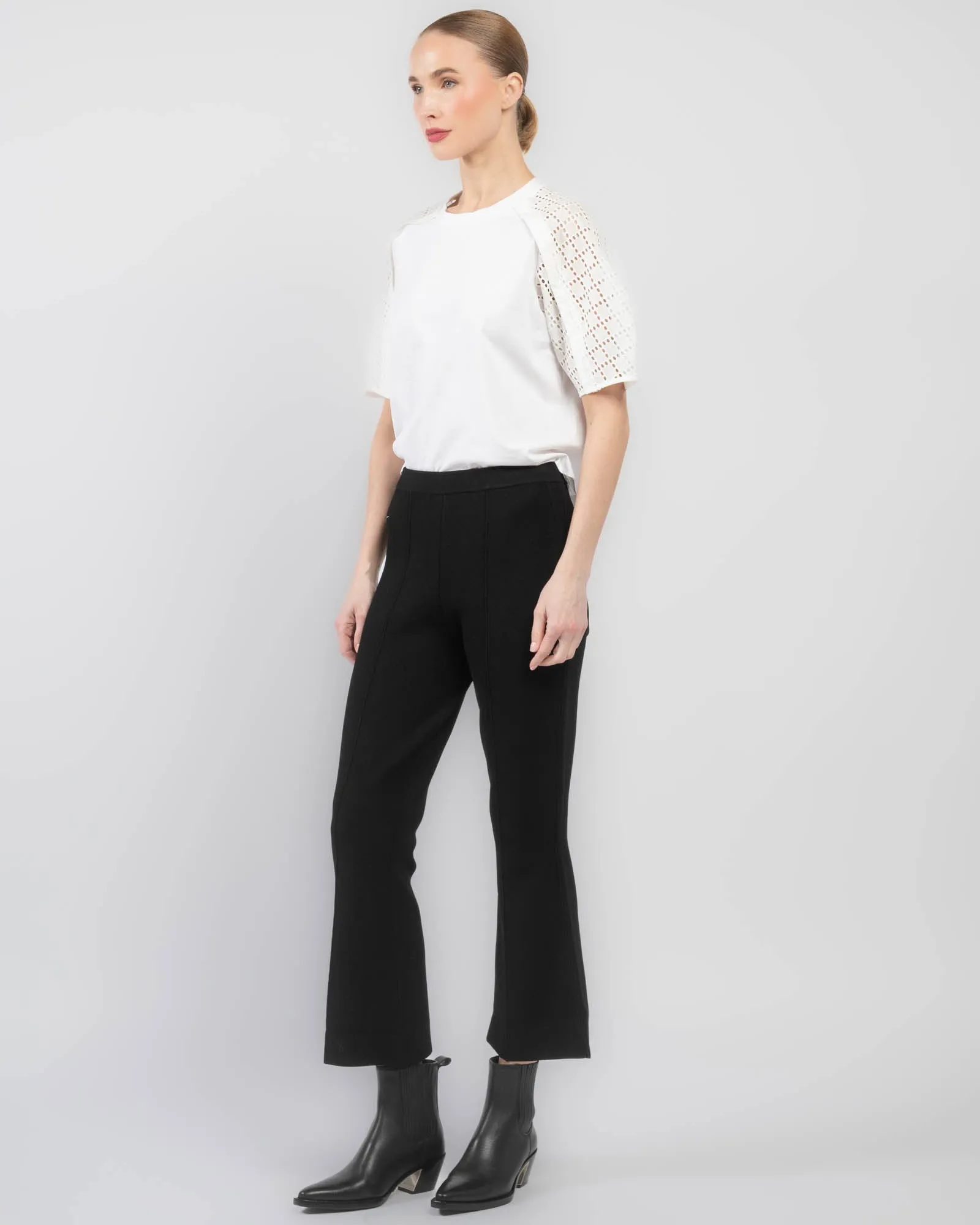 Crop Flare Pants sold by TNT Fashion product image thumbnail 4