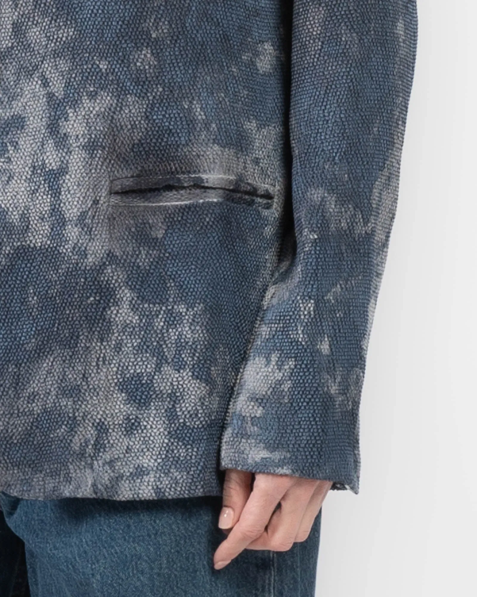 Camo Silk Rever Jacket sold by TNT Fashion product image thumbnail 5