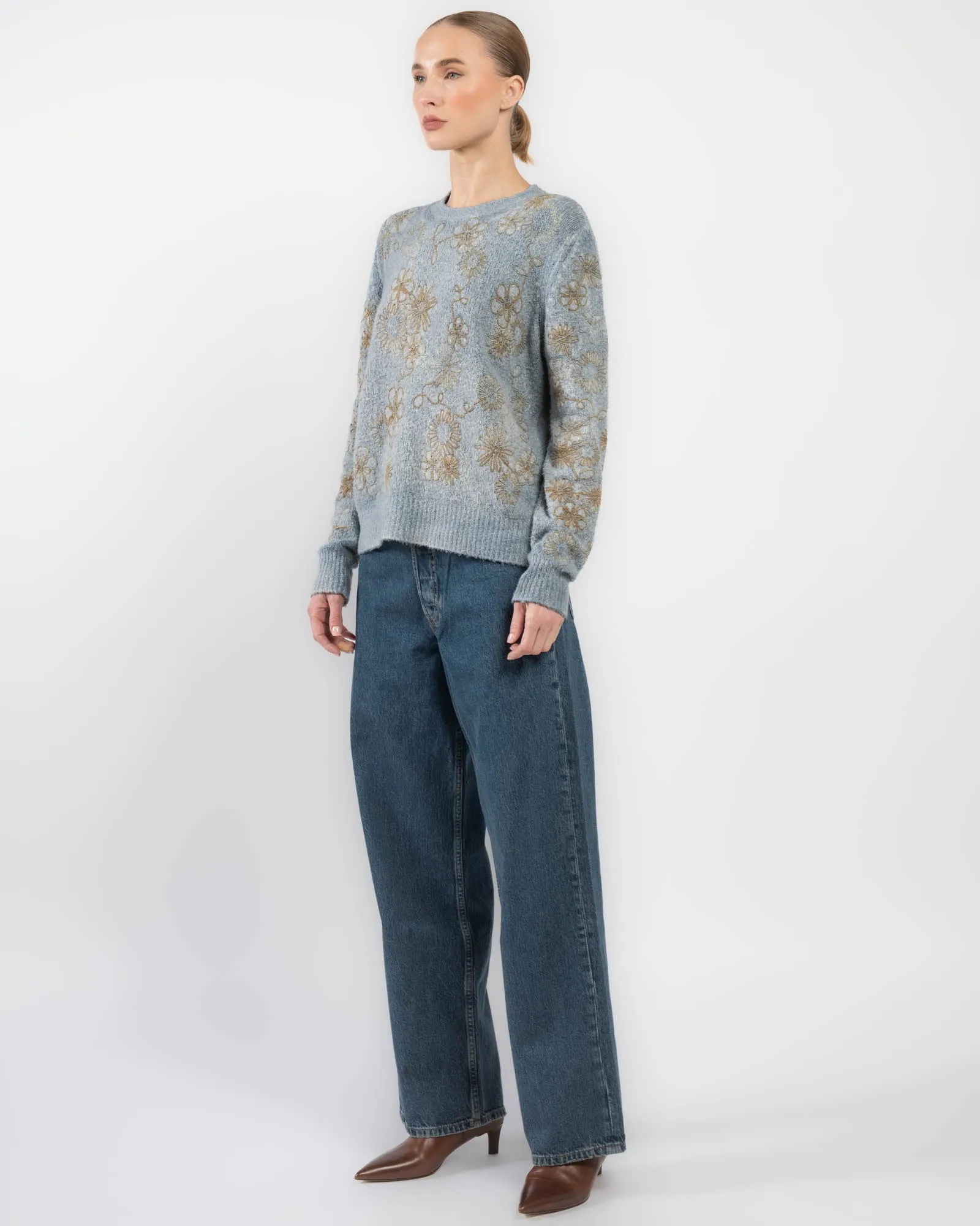 Round Neck Sweater sold by TNT Fashion product image thumbnail 4