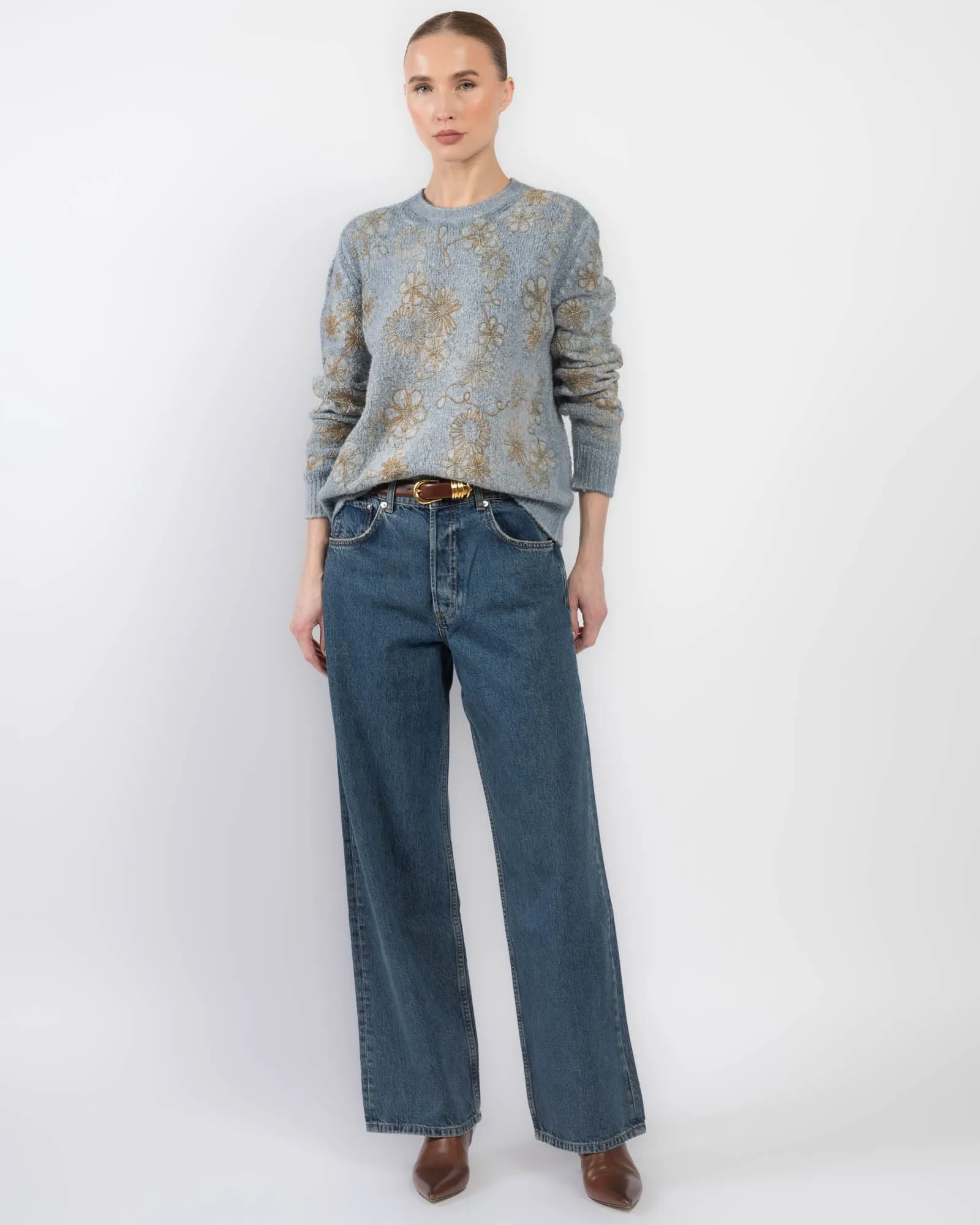 Round Neck Sweater sold by TNT Fashion product image thumbnail 3