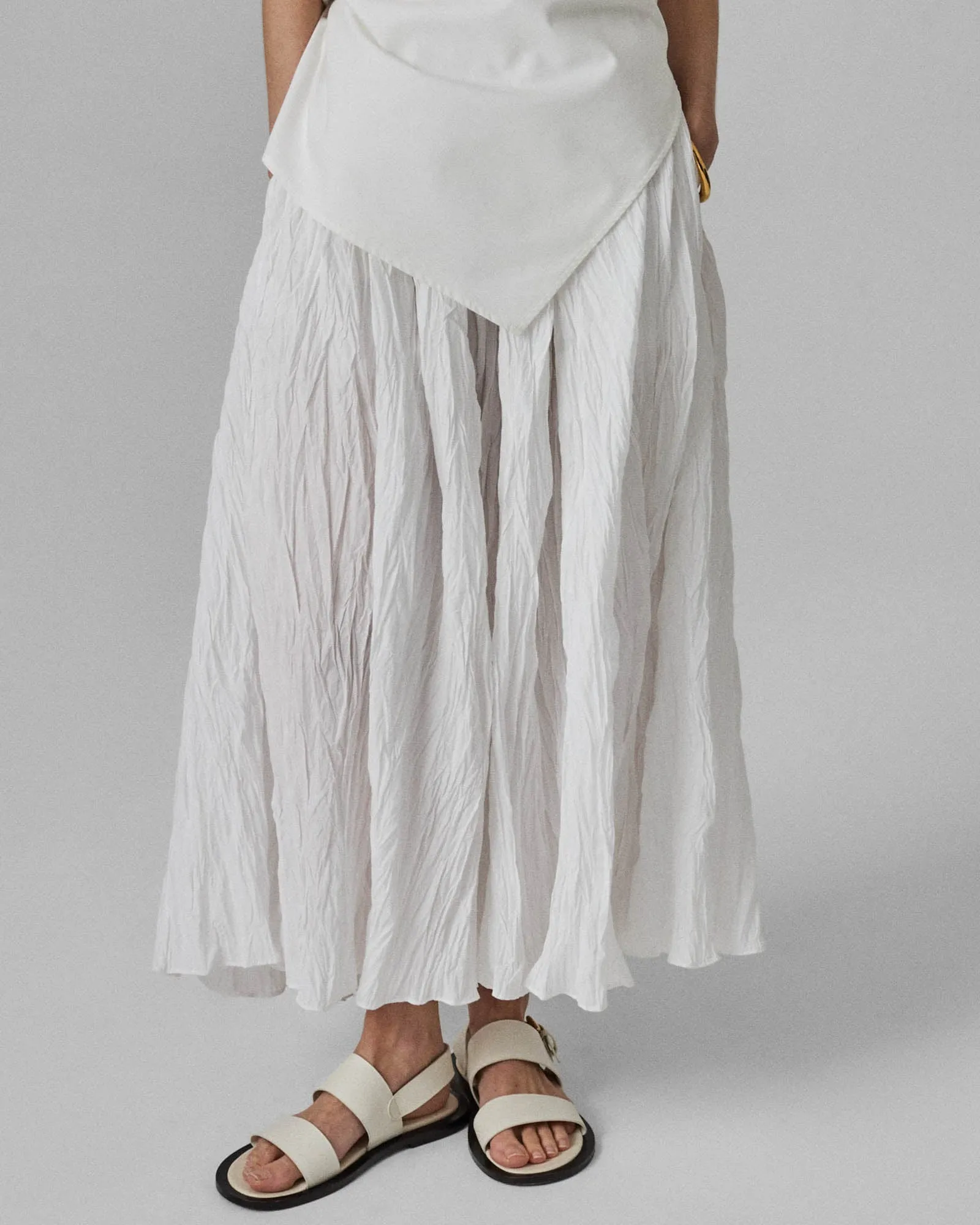 Plisse Midi Skirt sold by TNT Fashion