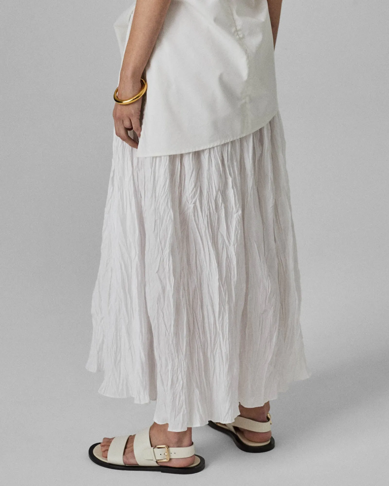 Plisse Midi Skirt sold by TNT Fashion product image thumbnail 3