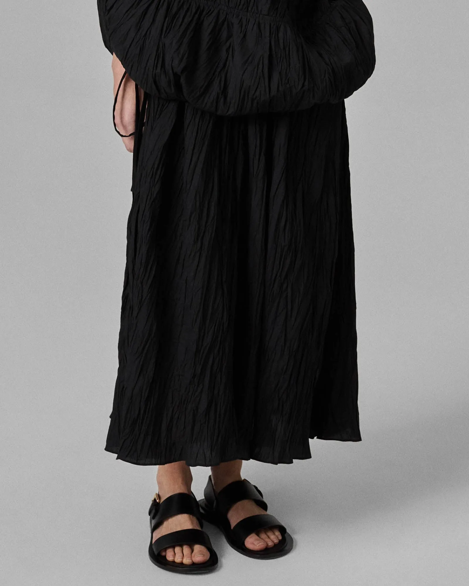 Plisse Midi Skirt sold by TNT Fashion