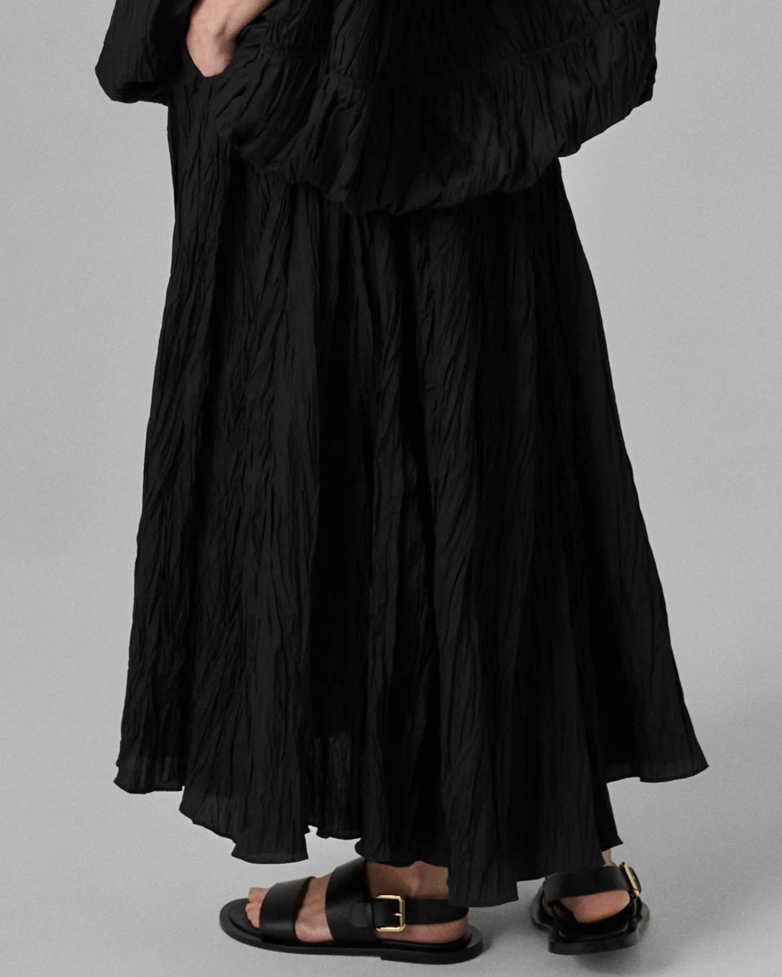 Plisse Midi Skirt sold by TNT Fashion product image thumbnail 3