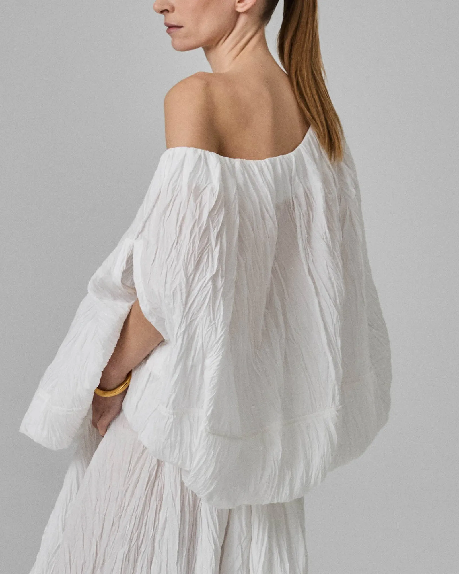 Tulip Boatneck Blouse sold by TNT Fashion product image thumbnail 2