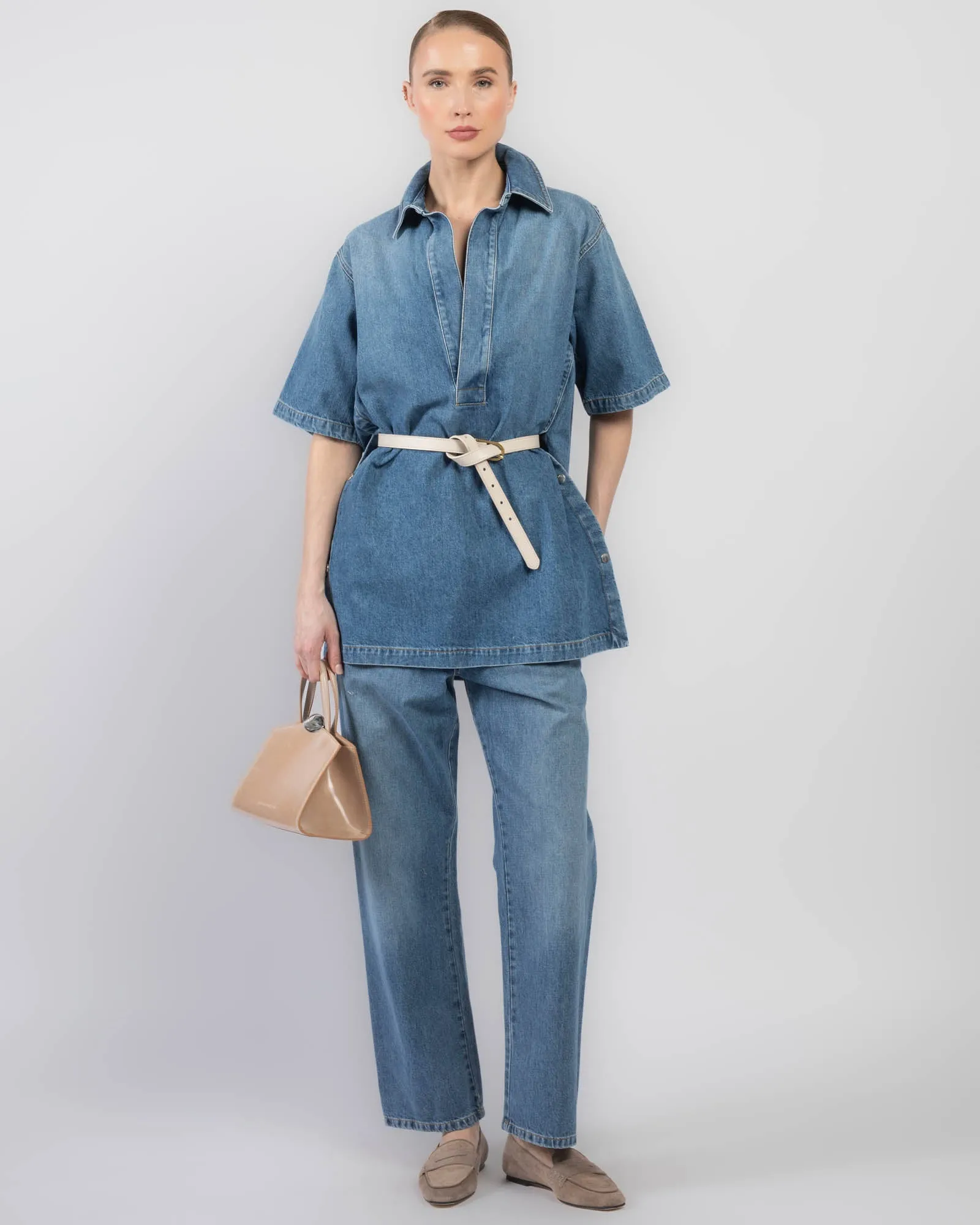 Denim Shirt sold by TNT Fashion product image thumbnail 2