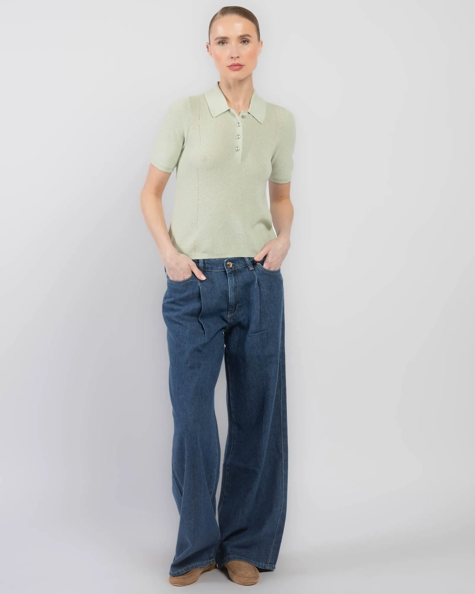 Isabel Wide Leg Jeans sold by TNT Fashion product image thumbnail 2