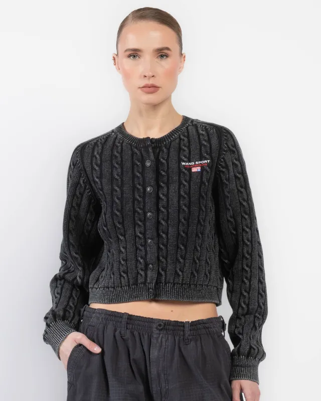 Crop Embroidered Cardigan sold by TNT Fashion