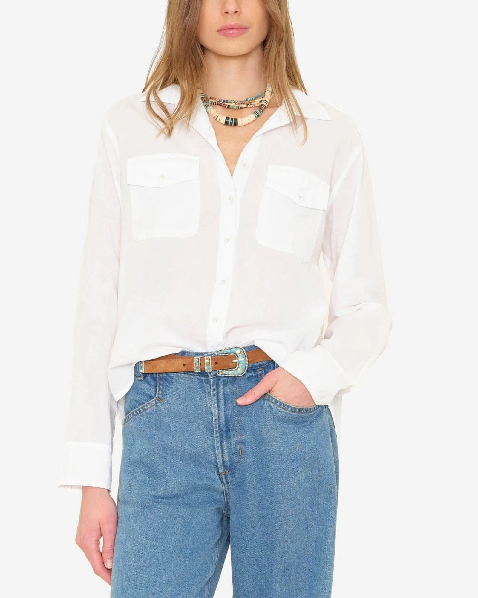 Phoebe Button-Up Shirt sold by TNT Fashion