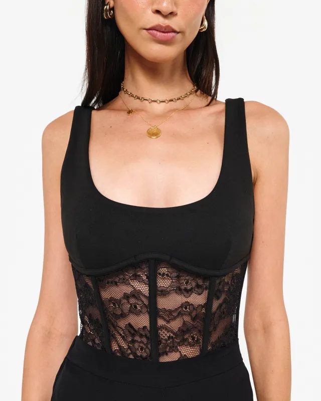 Kimber Corset Bodysuit sold by TNT Fashion