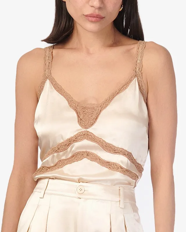 Delphine Silk Camisole sold by TNT Fashion