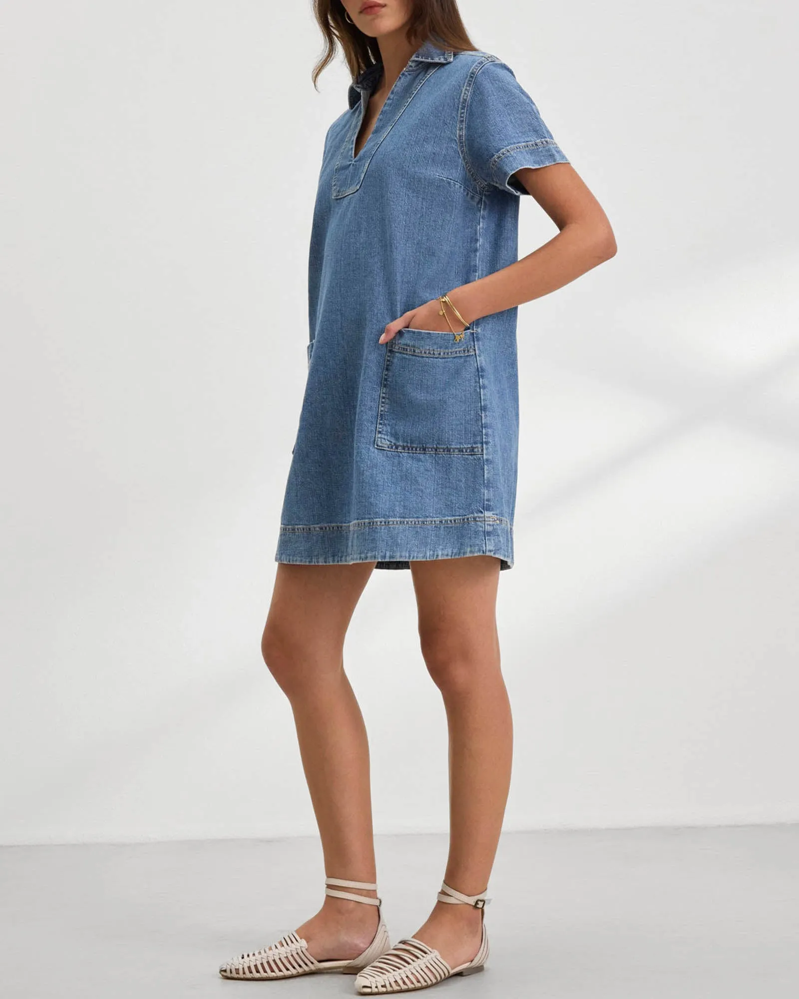 Denim Dress sold by TNT Fashion product image thumbnail 3