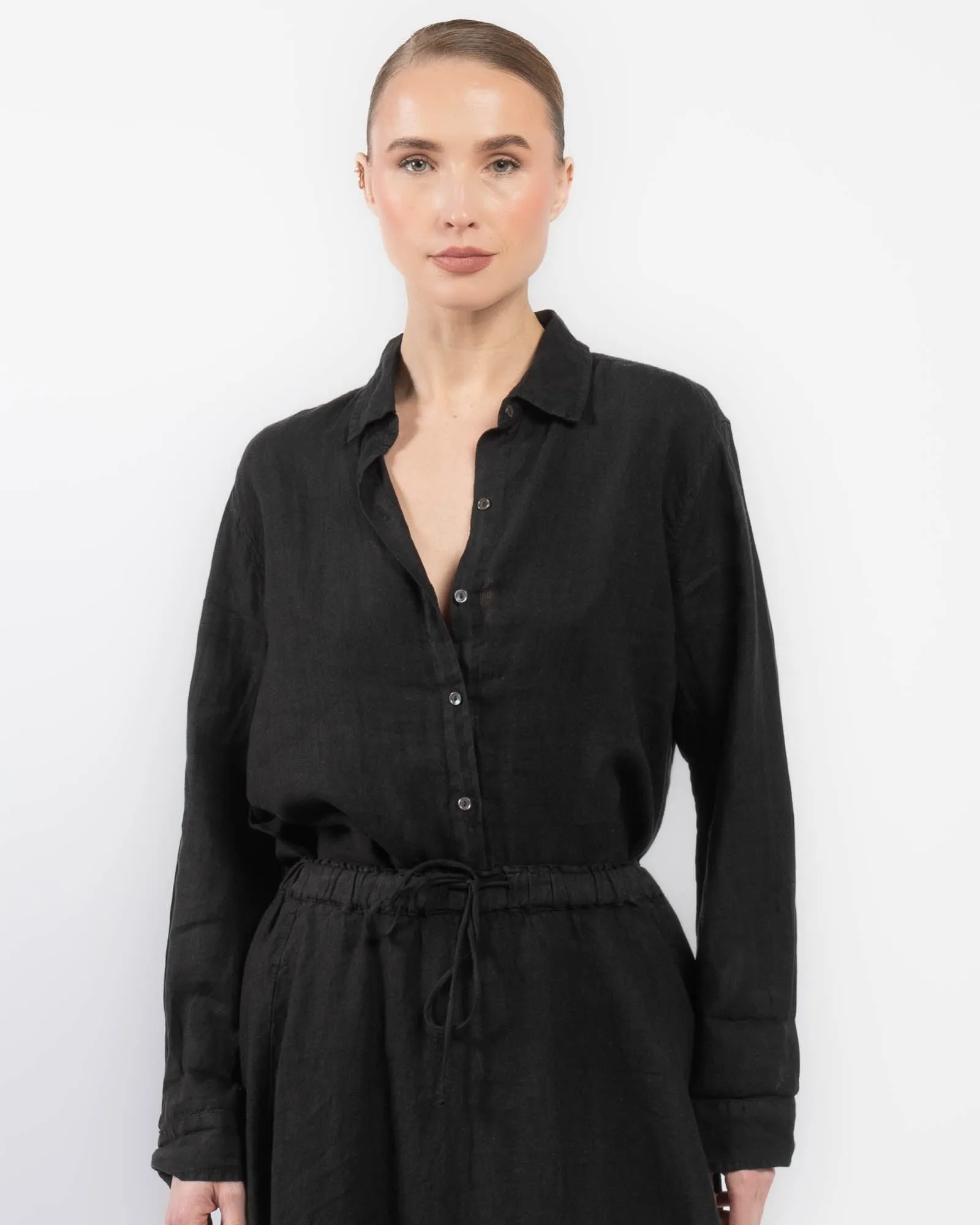 Cleo Wade Linen Shirt sold by TNT Fashion