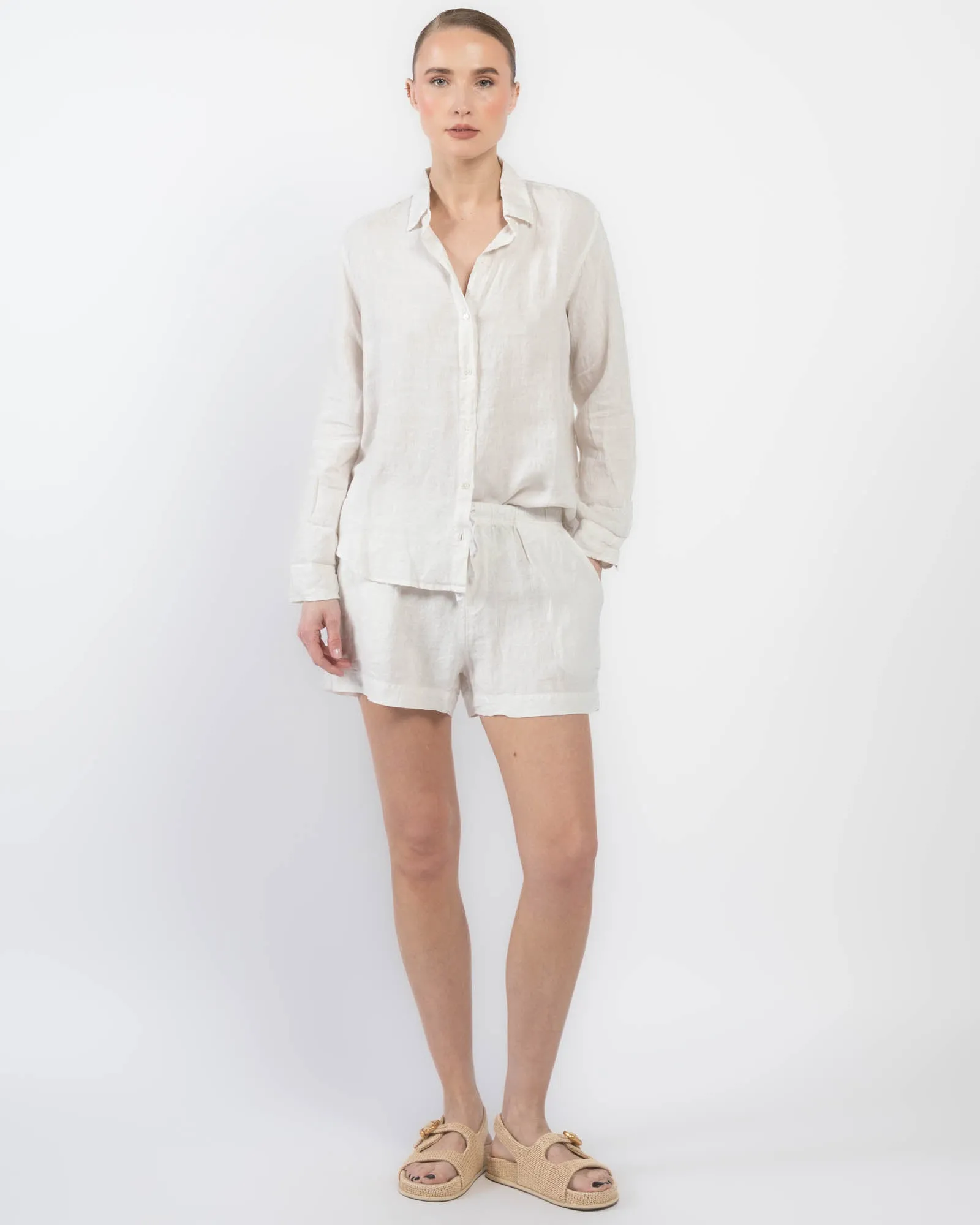 Cleo Wade Linen Shirt sold by TNT Fashion product image thumbnail 2