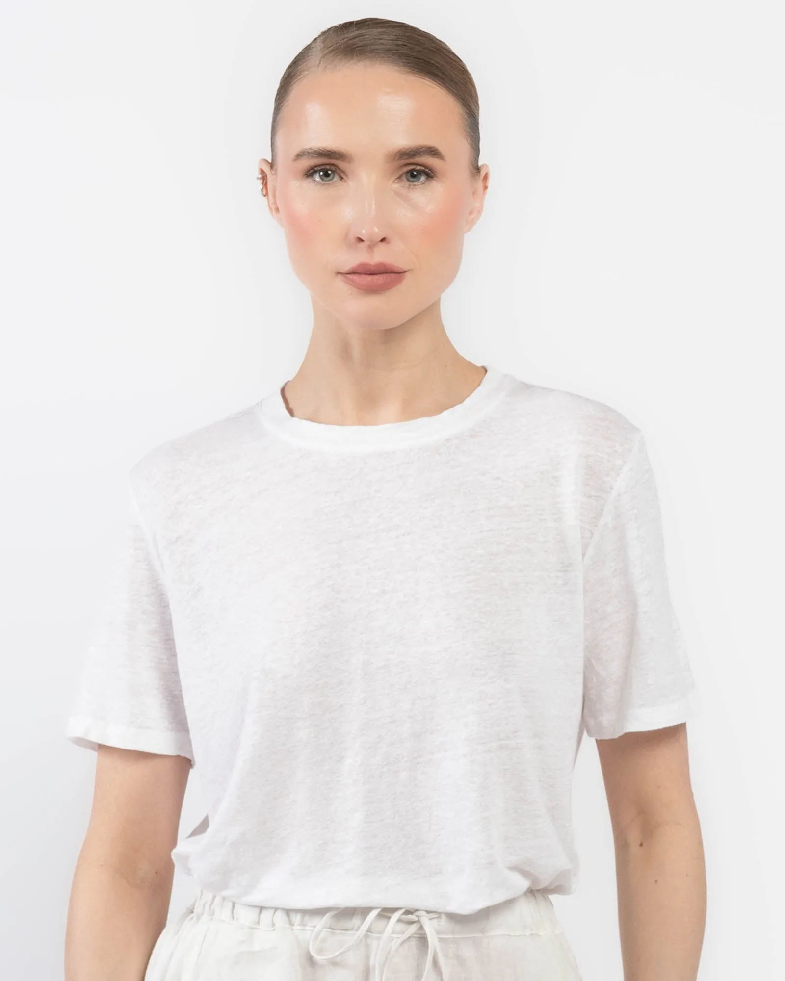 Cleo Wade Linen Tee sold by TNT Fashion