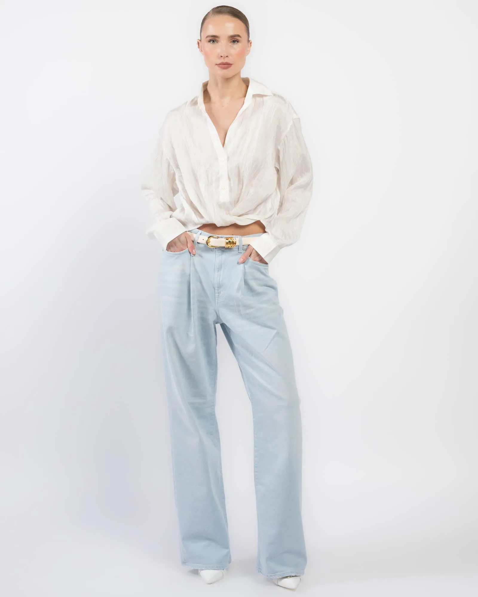 Damon Pleated Jeans sold by TNT Fashion product image thumbnail 2