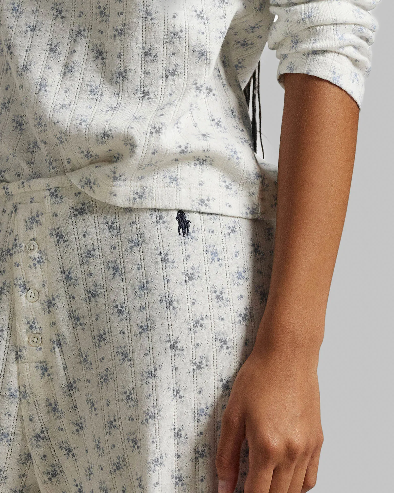 Henley Wide Leg Sleep Set sold by TNT Fashion product image thumbnail 5