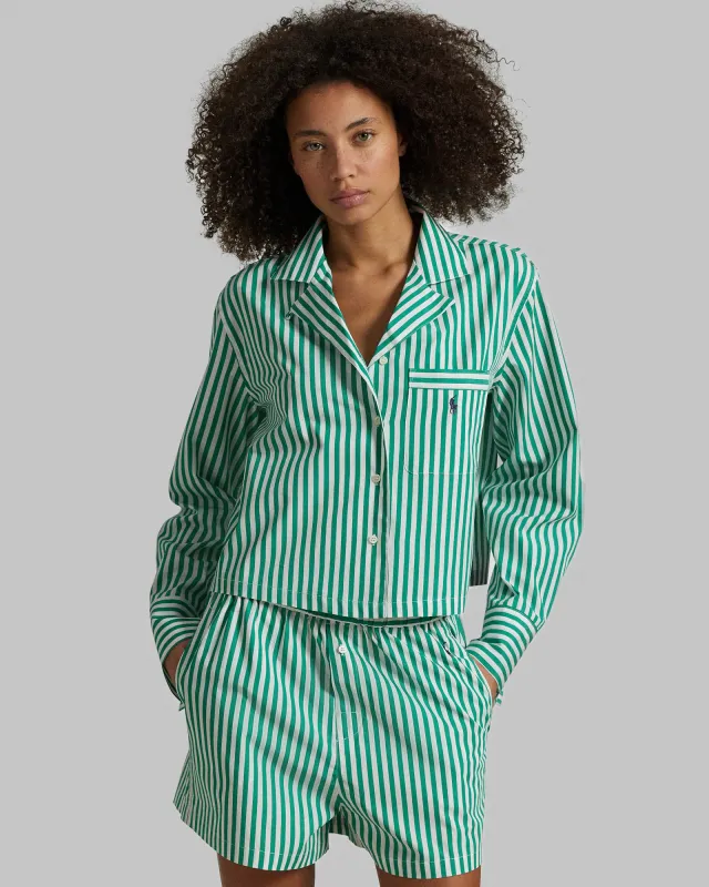 Crop Boxer Pj Set sold by TNT Fashion