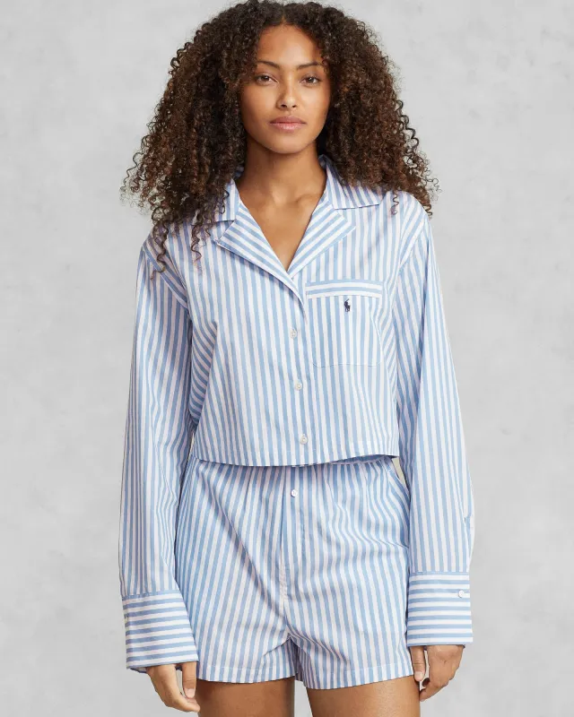 Crop Boxer Pj Set sold by TNT Fashion