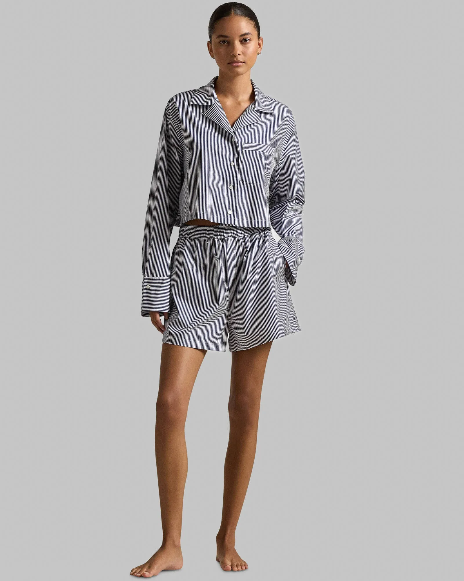 Crop Boxer Pj Set sold by TNT Fashion product image thumbnail 2