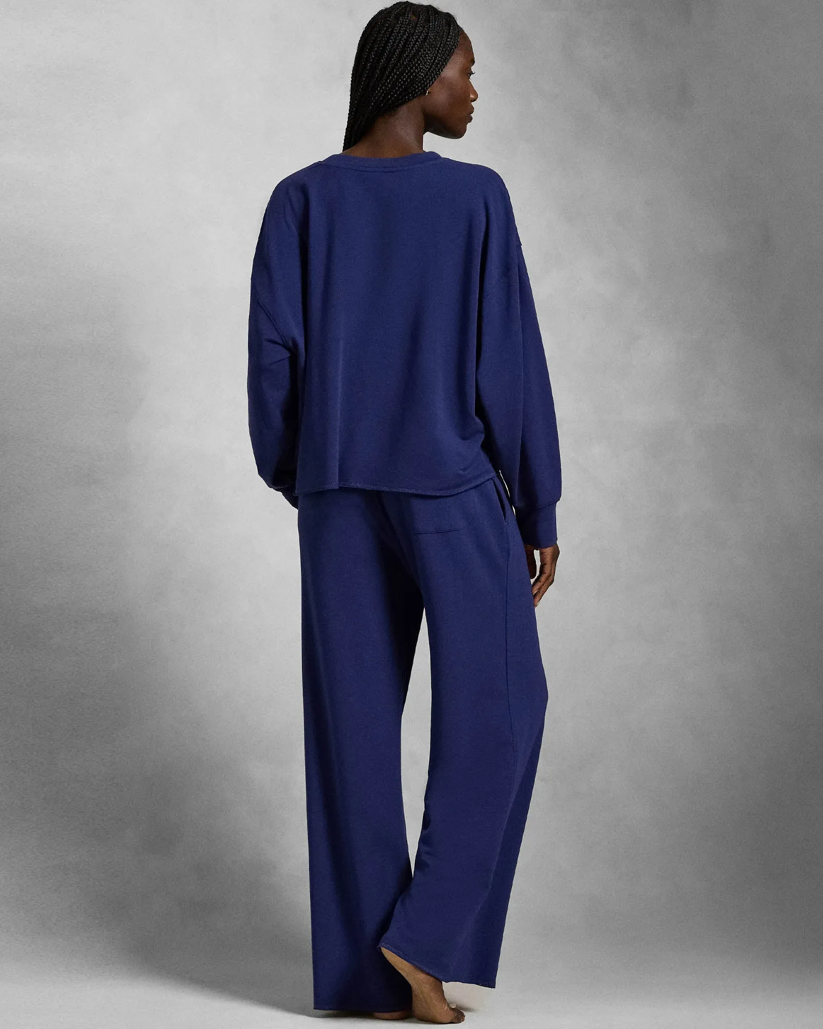 Crewneck Wide Leg Pant Set sold by TNT Fashion product image thumbnail 2