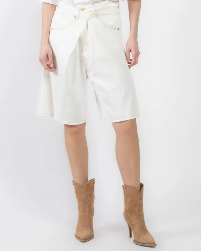 Ines Fold-Over Shorts sold by TNT Fashion