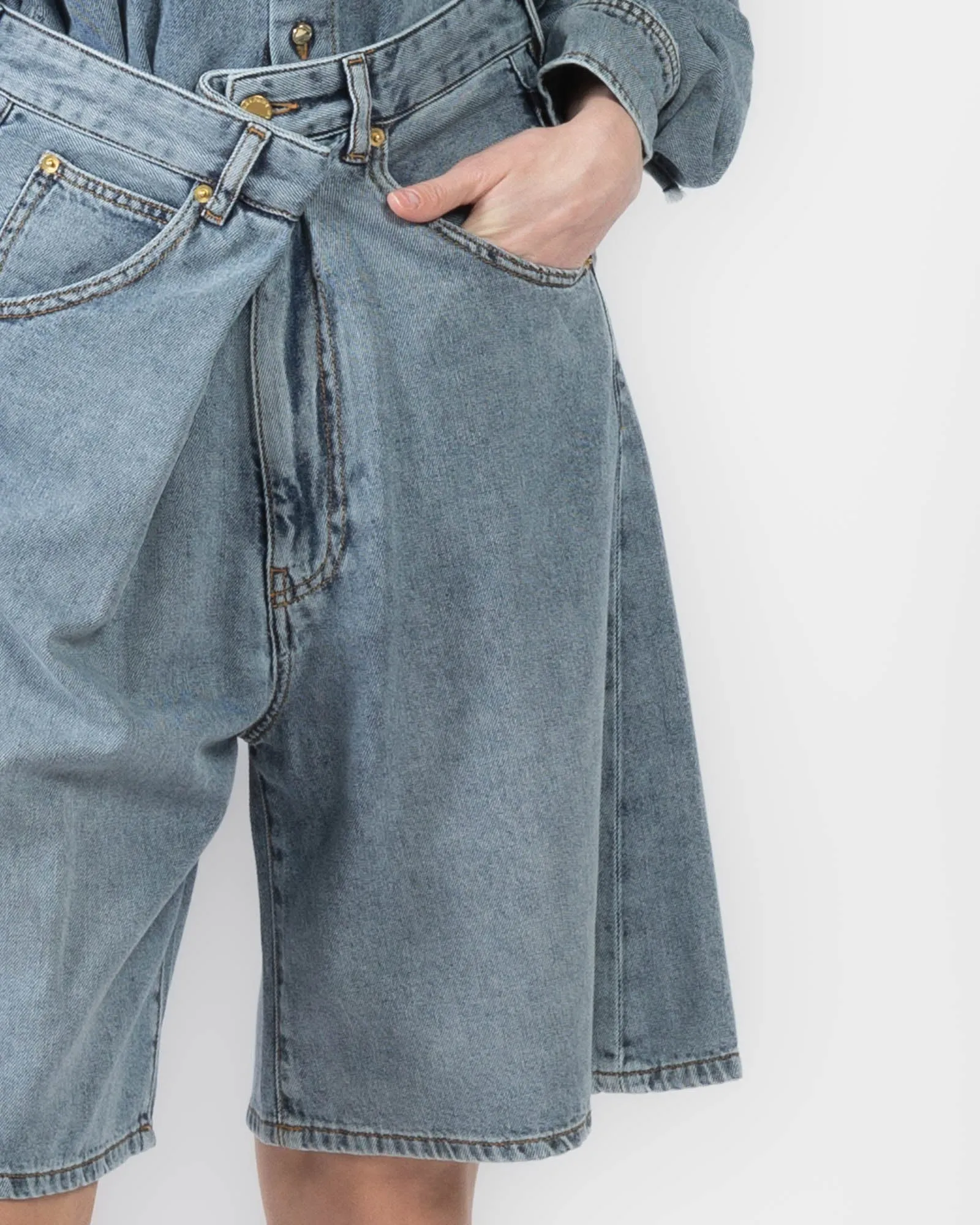 Ines Fold-Over Shorts sold by TNT Fashion product image thumbnail 5