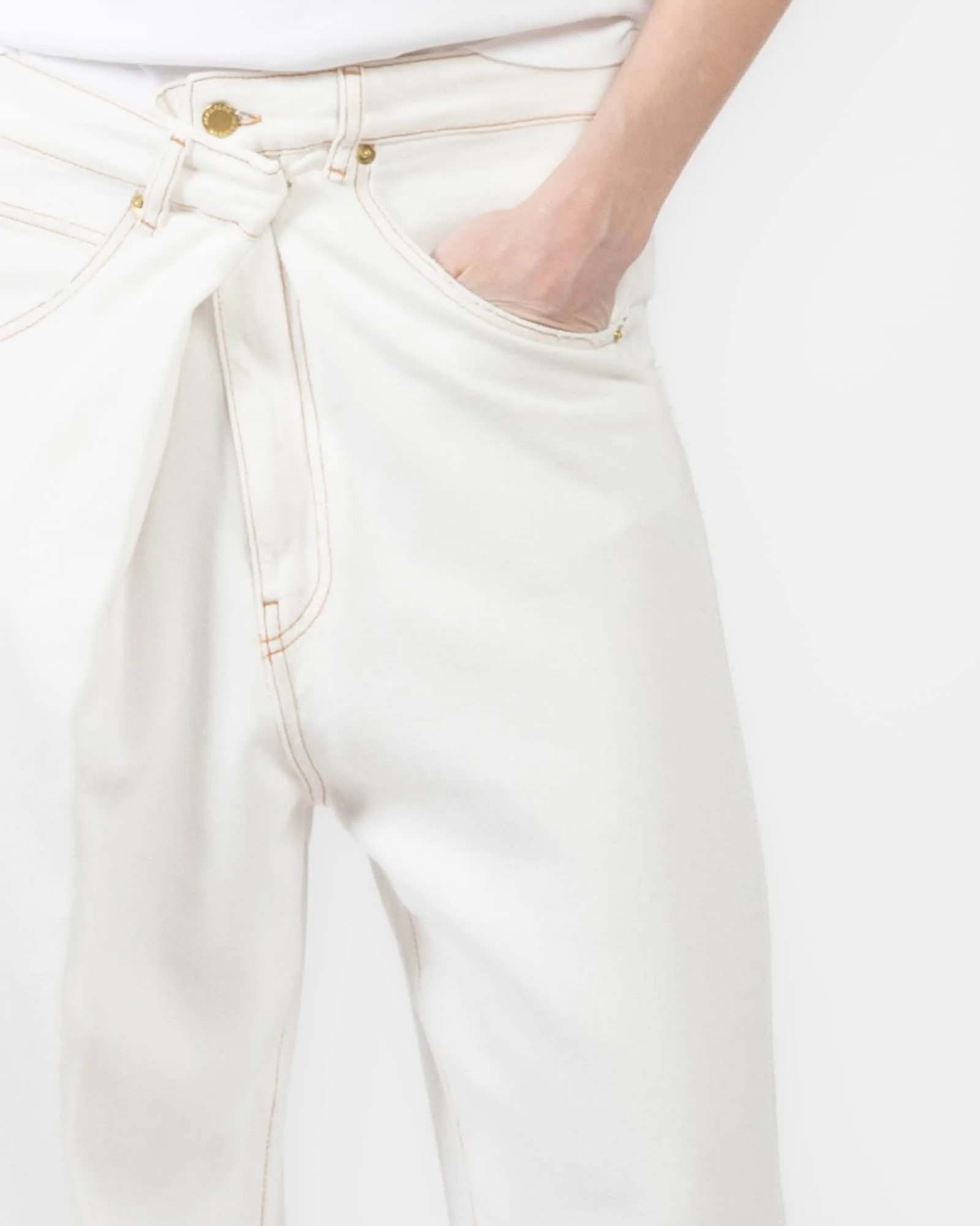 Ines Fold-Over Jeans sold by TNT Fashion product image thumbnail 5