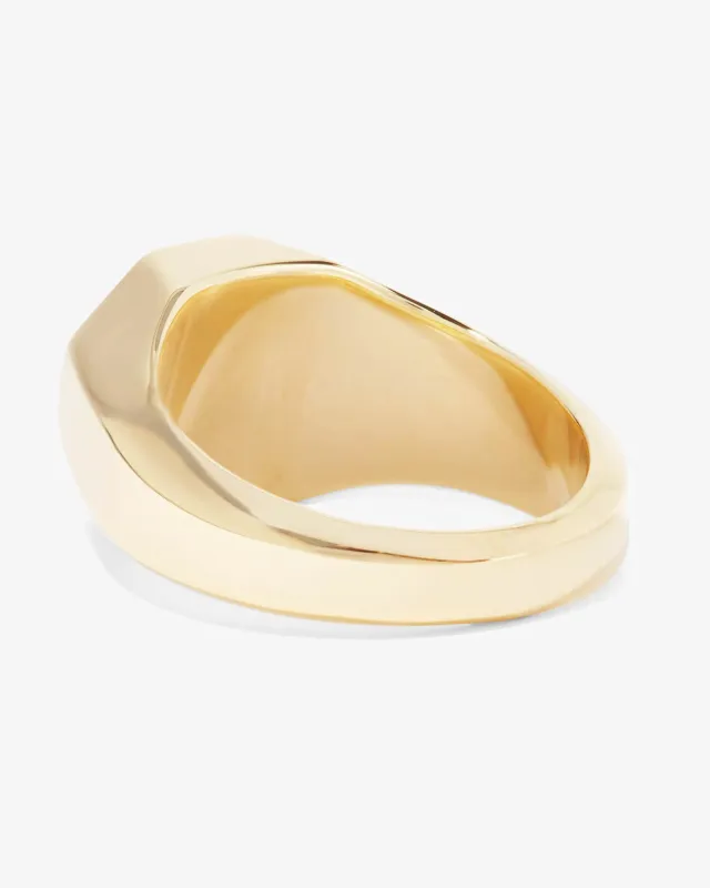 Octagon Signet Ring sold by TNT Fashion