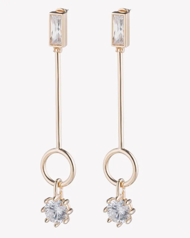 Baguette Estate Line Earrings sold by TNT Fashion