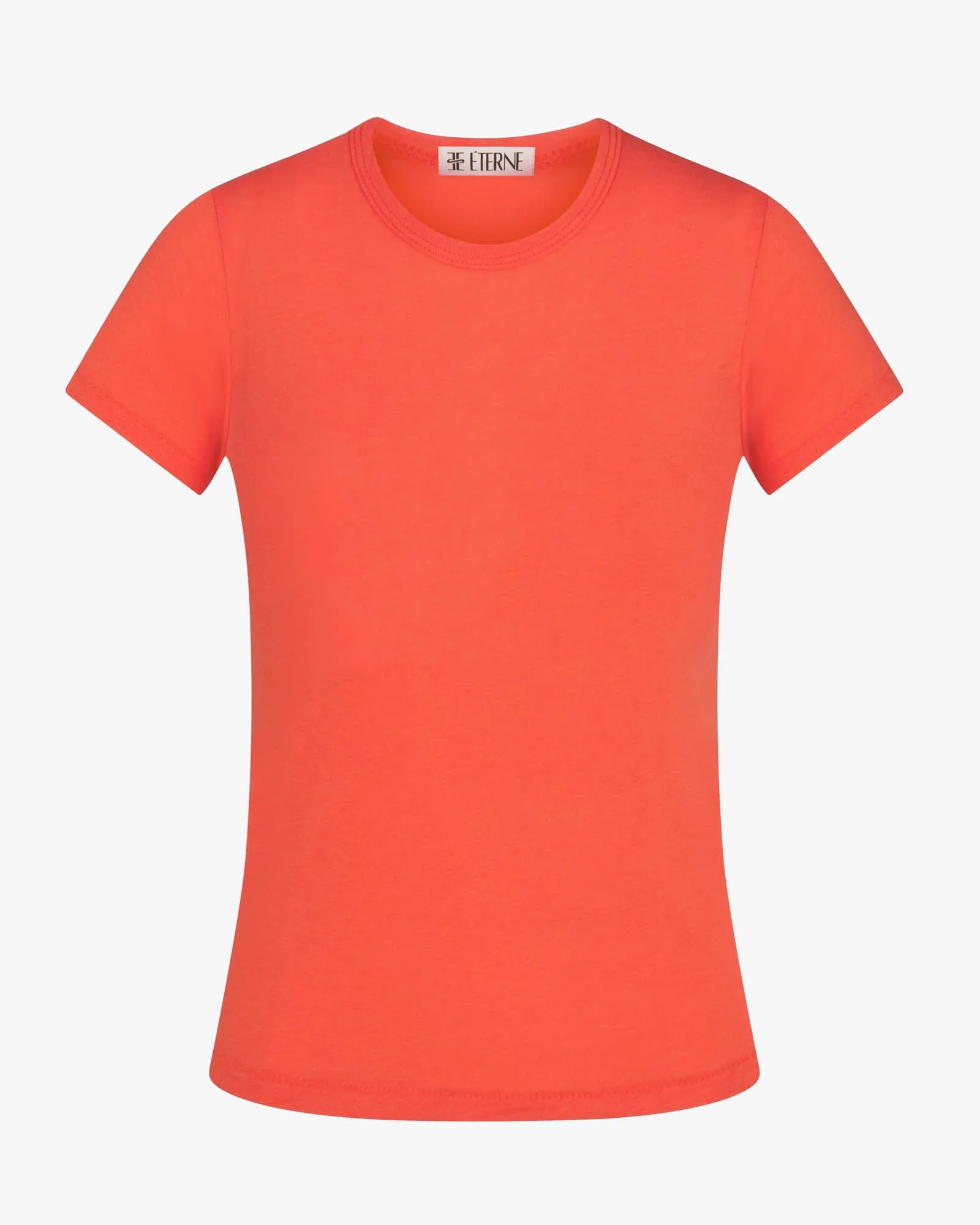 Fitted Crewneck Short Sleeve Tee sold by TNT Fashion product image thumbnail 4