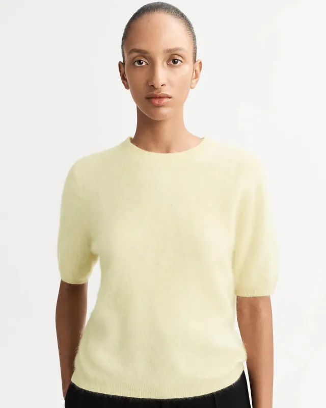 Brushed Short Sleeve T-Shirt sold by TNT Fashion