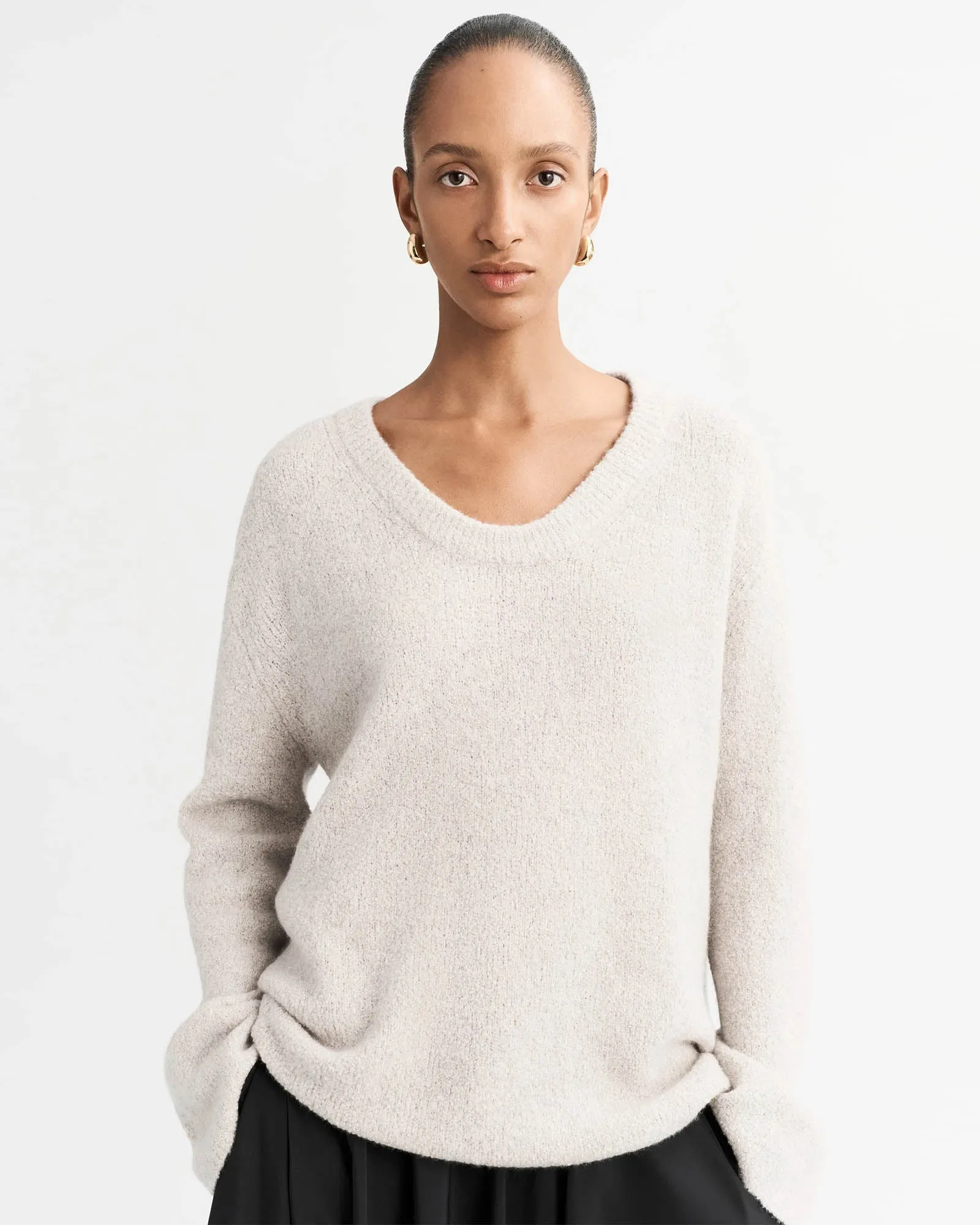 Boucle Crewneck sold by TNT Fashion