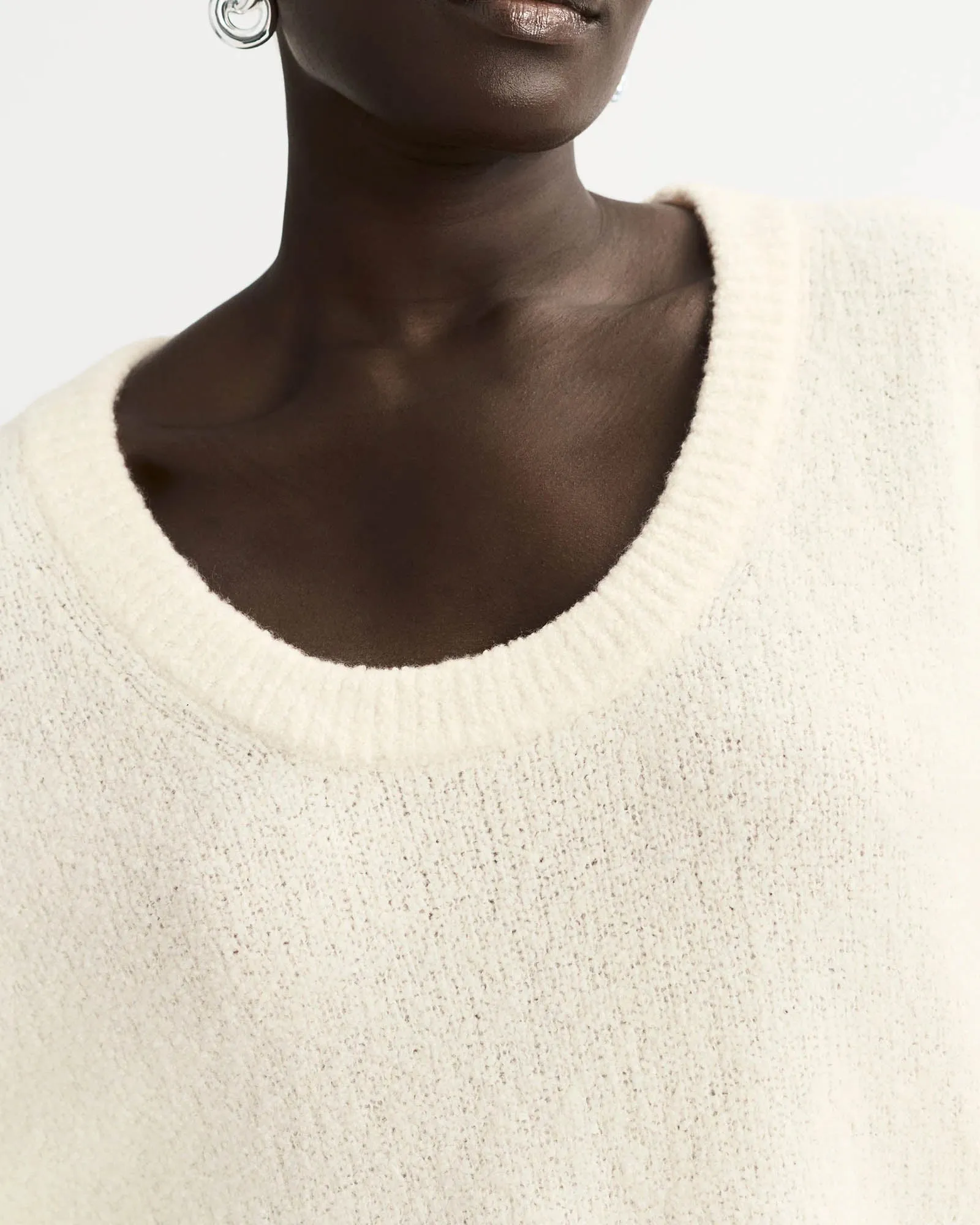 Boucle Crew Neck Sweater sold by TNT Fashion product image thumbnail 4