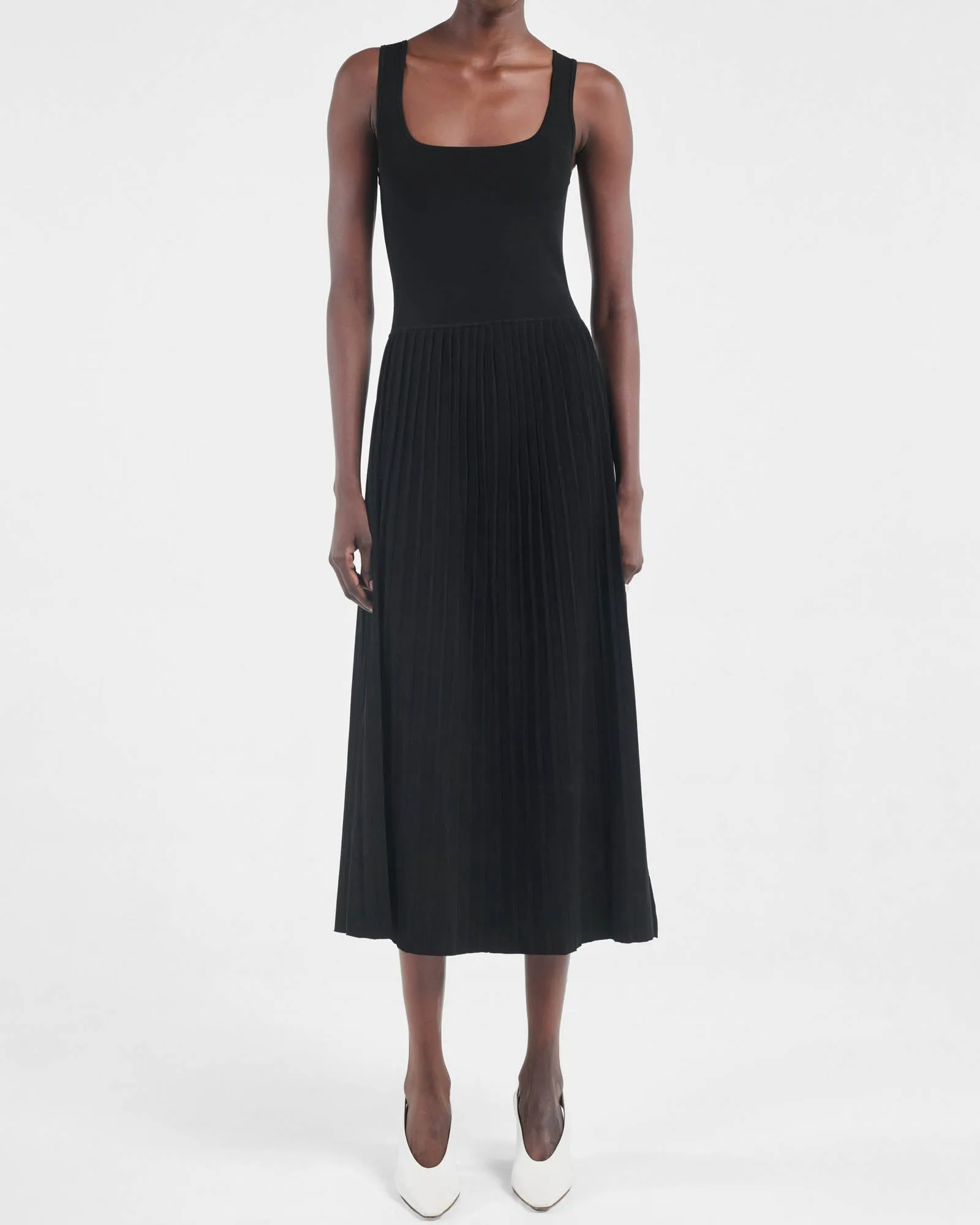 Halter Pleat Dress sold by TNT Fashion