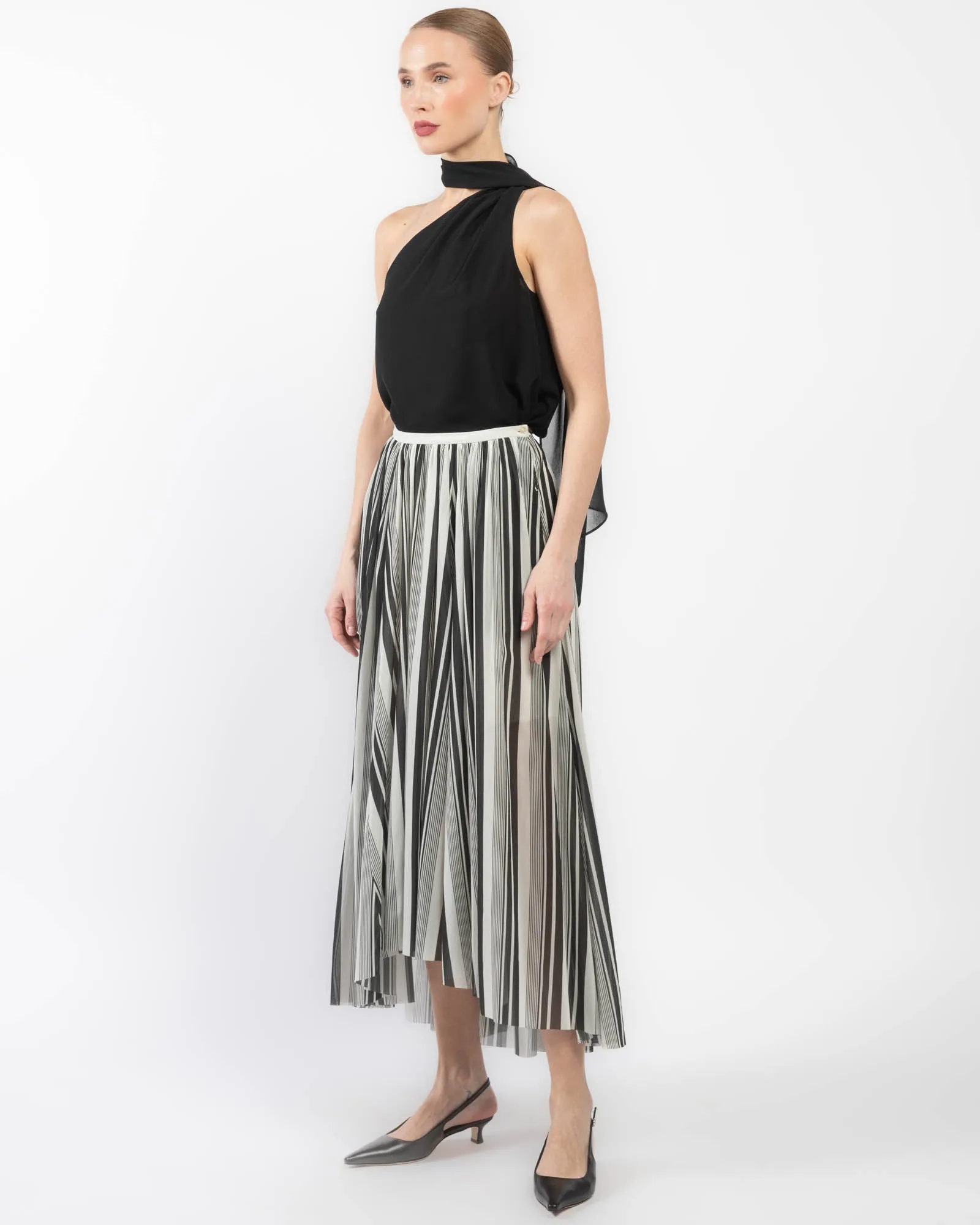 Printed Devore Skirt sold by TNT Fashion product image thumbnail 4