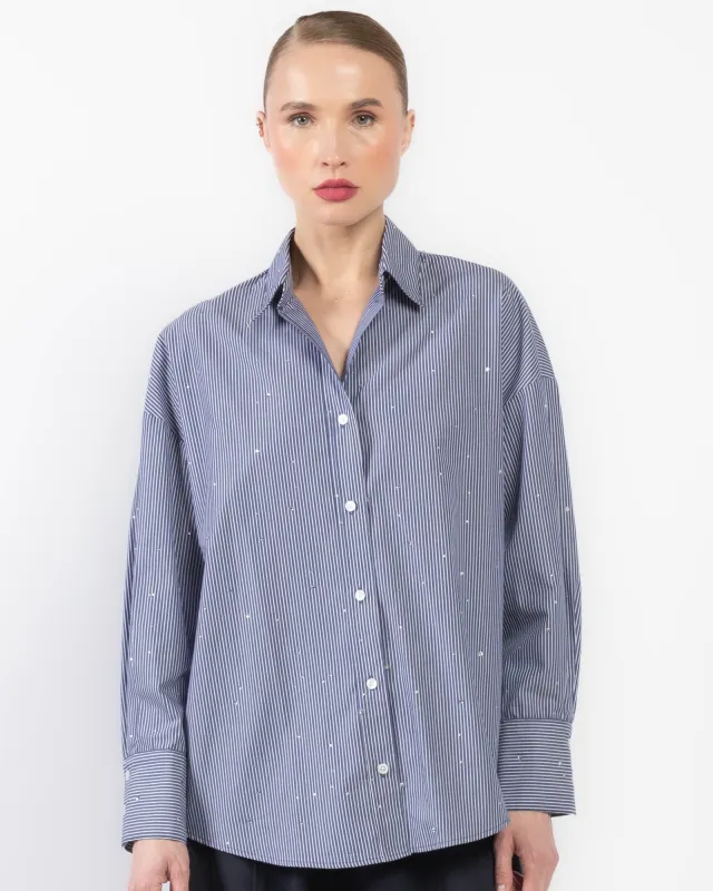 Frankie Crystal Shirt sold by TNT Fashion