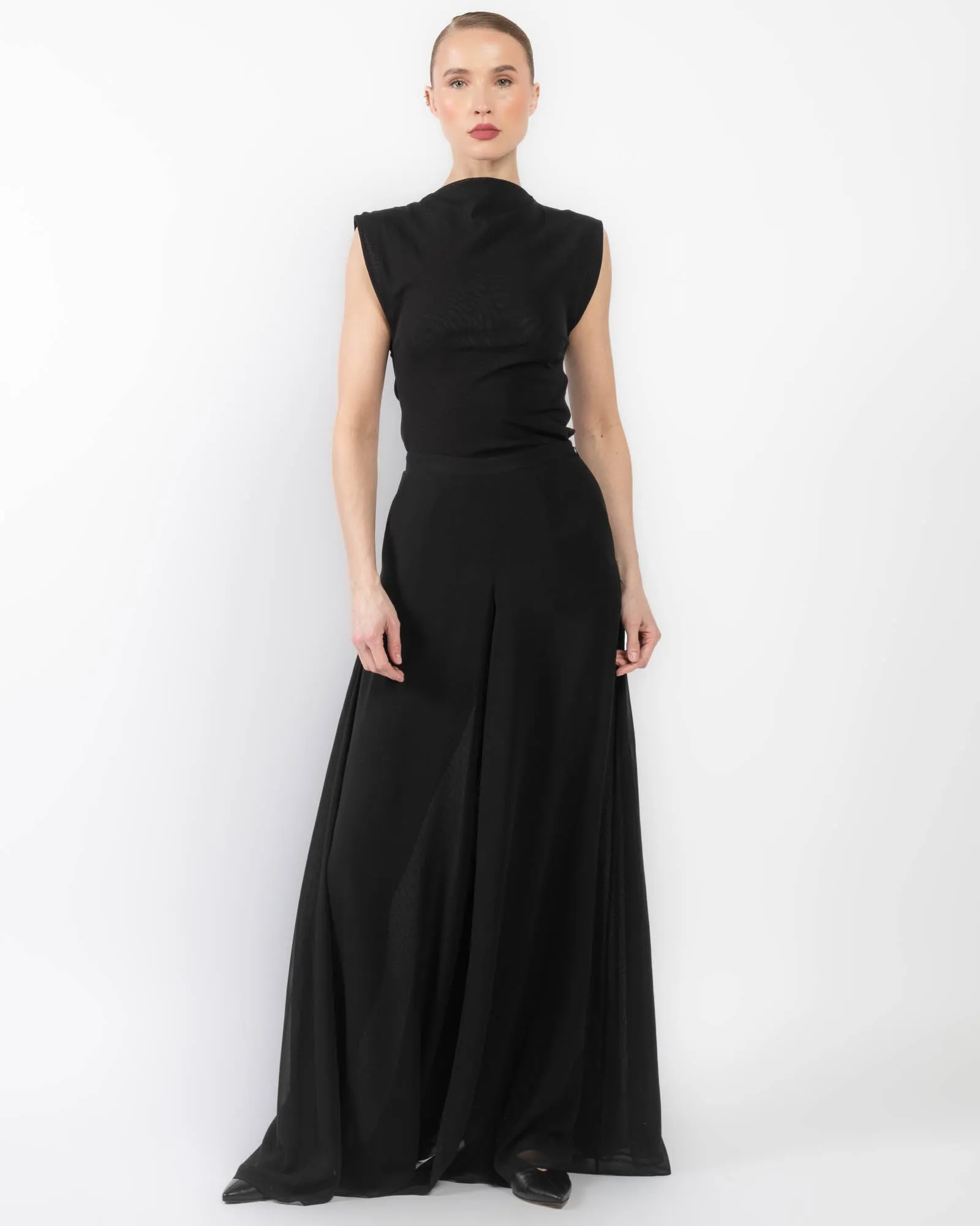 Georgette Wide Leg Pant sold by TNT Fashion product image thumbnail 2