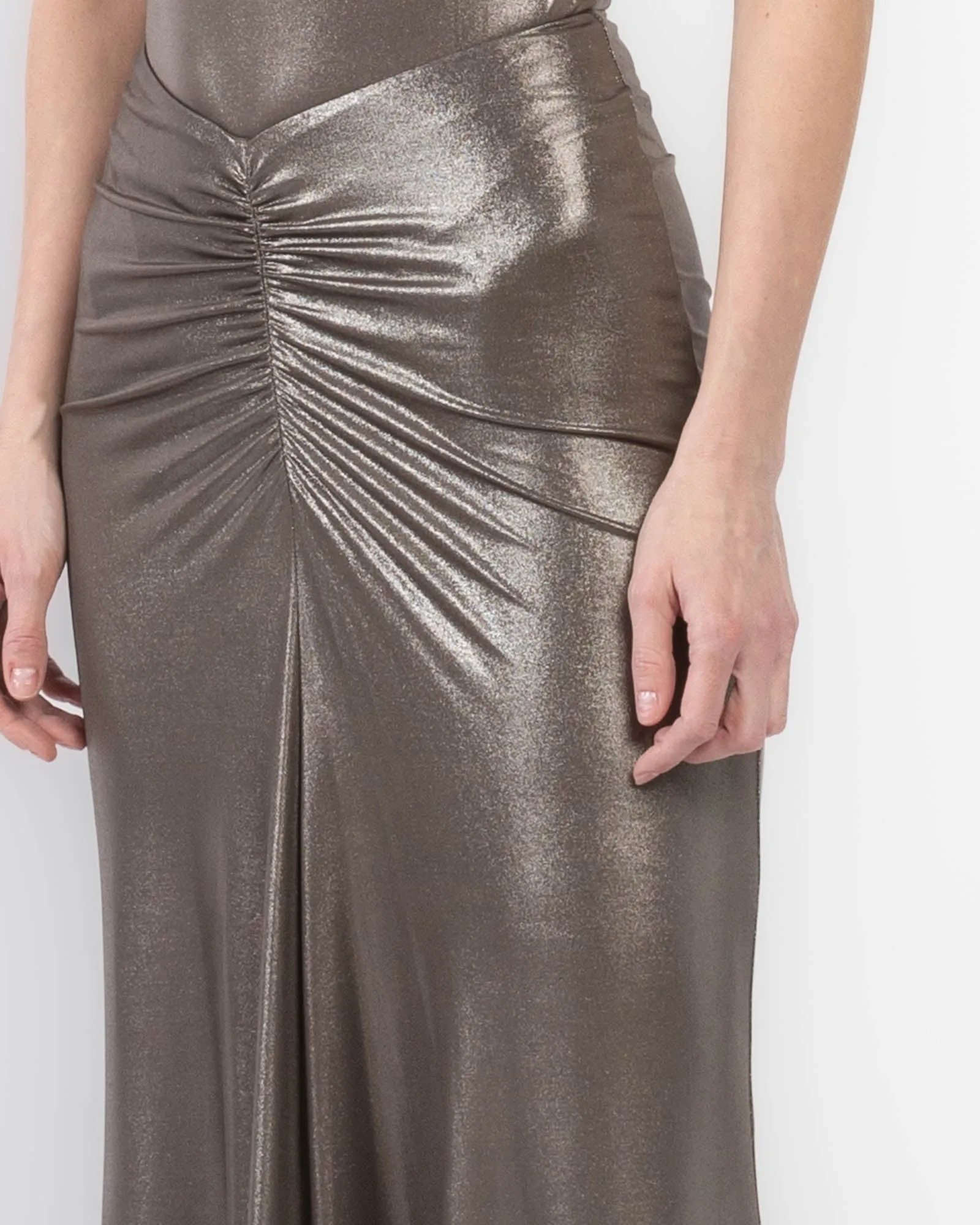 Ruched Maxi Skirt sold by TNT Fashion product image thumbnail 5