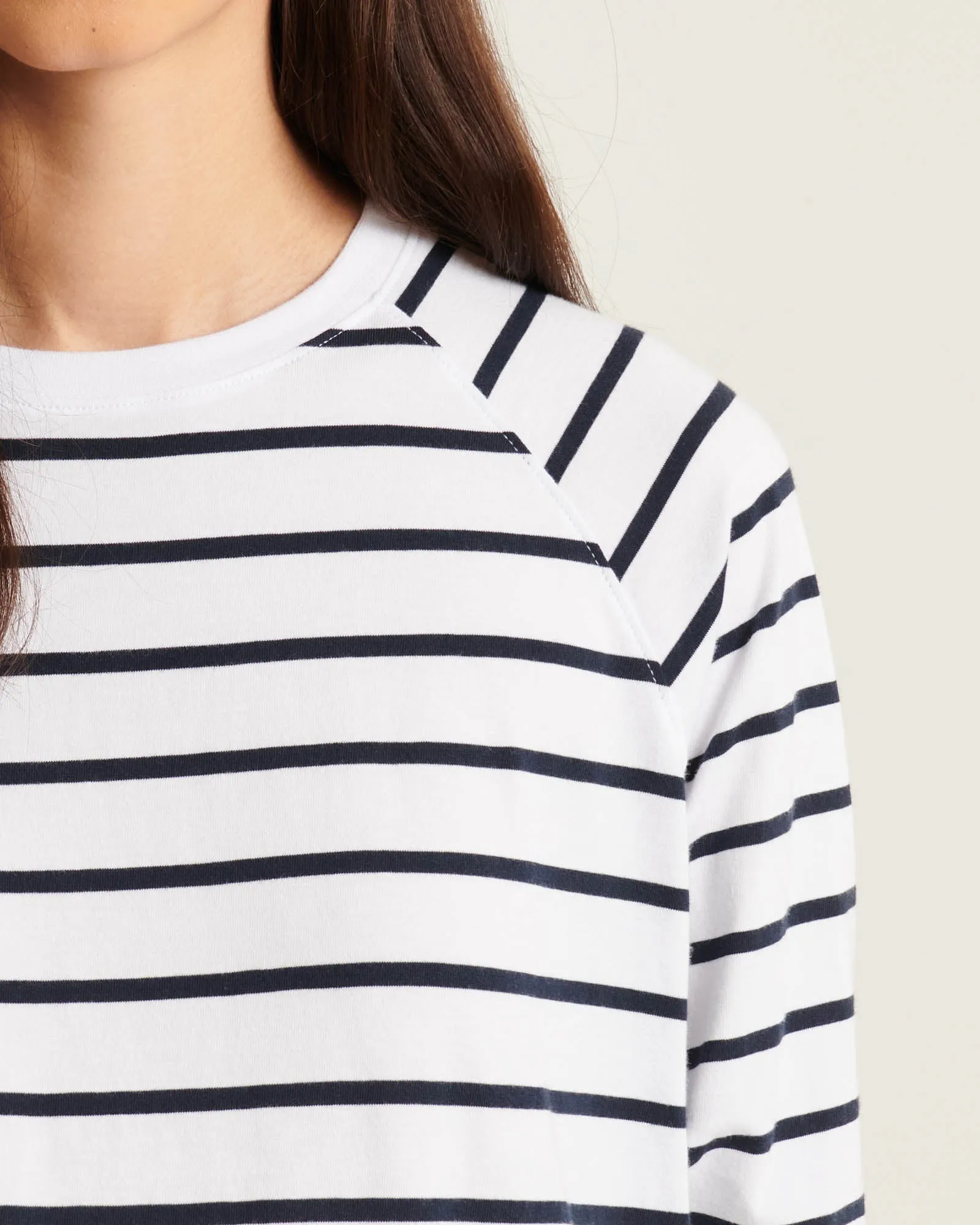 Oversized Stripe Sweatshirt sold by TNT Fashion product image thumbnail 4