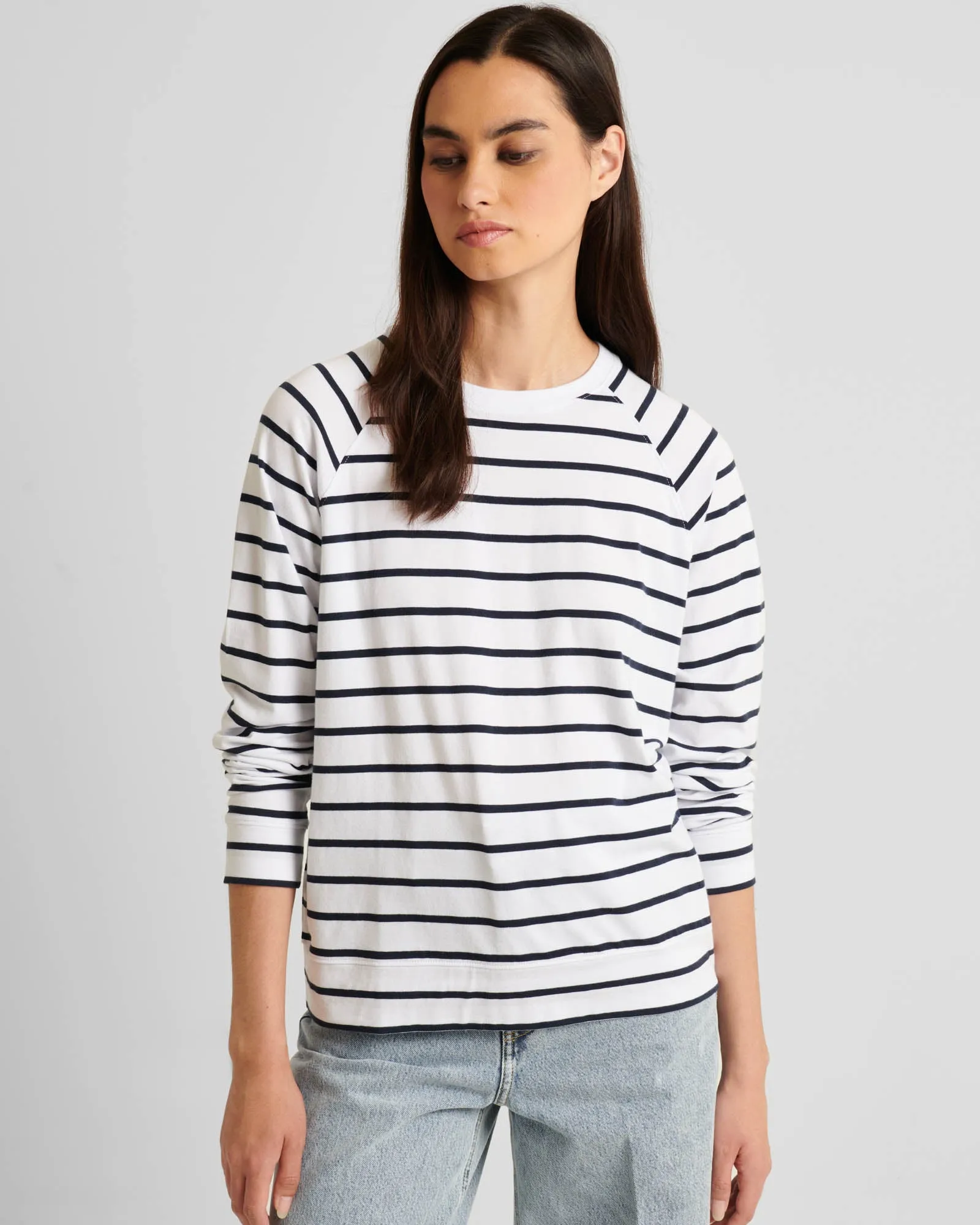 Oversized Stripe Sweatshirt sold by TNT Fashion
