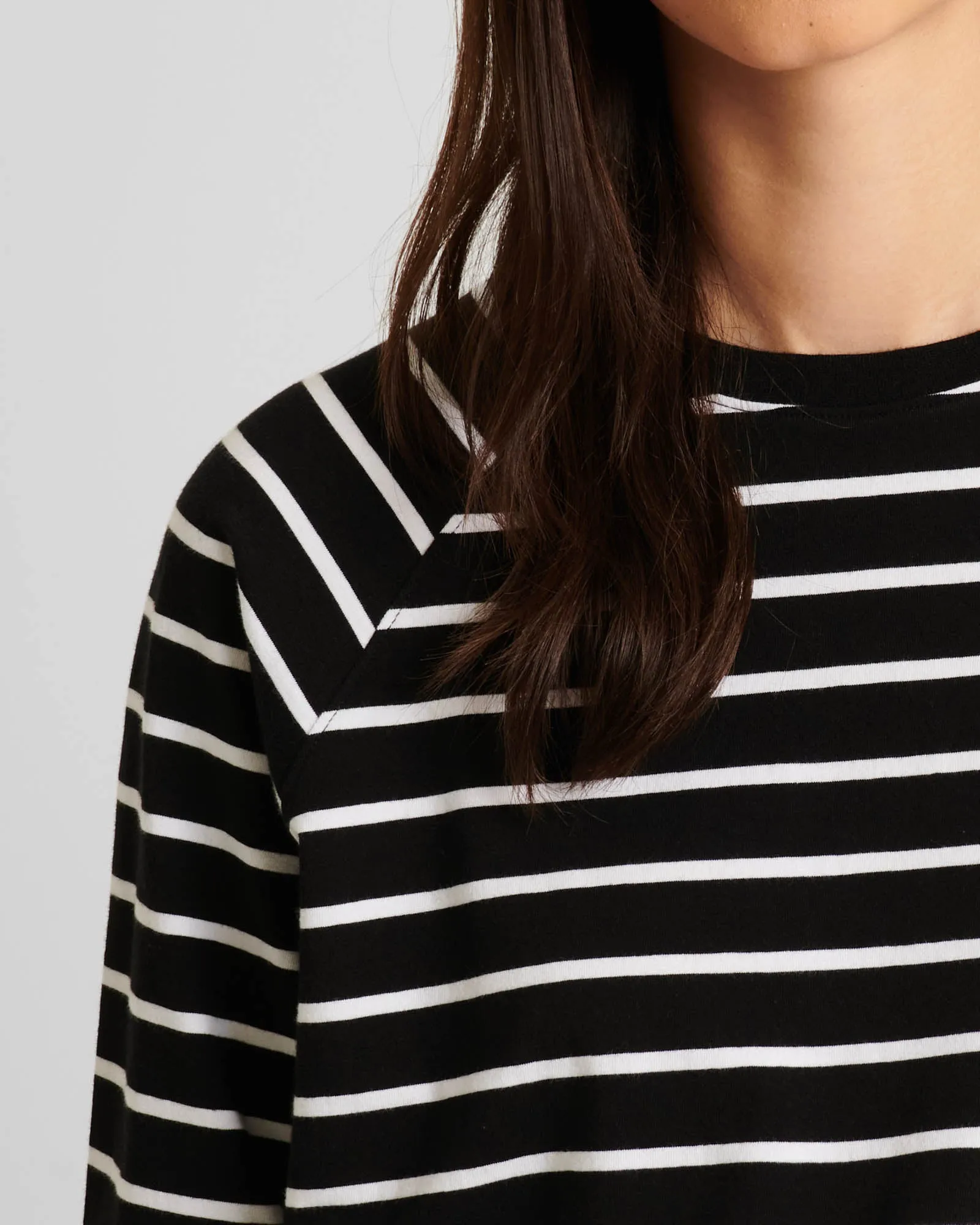 Oversized Stripe Sweatshirt sold by TNT Fashion product image thumbnail 4