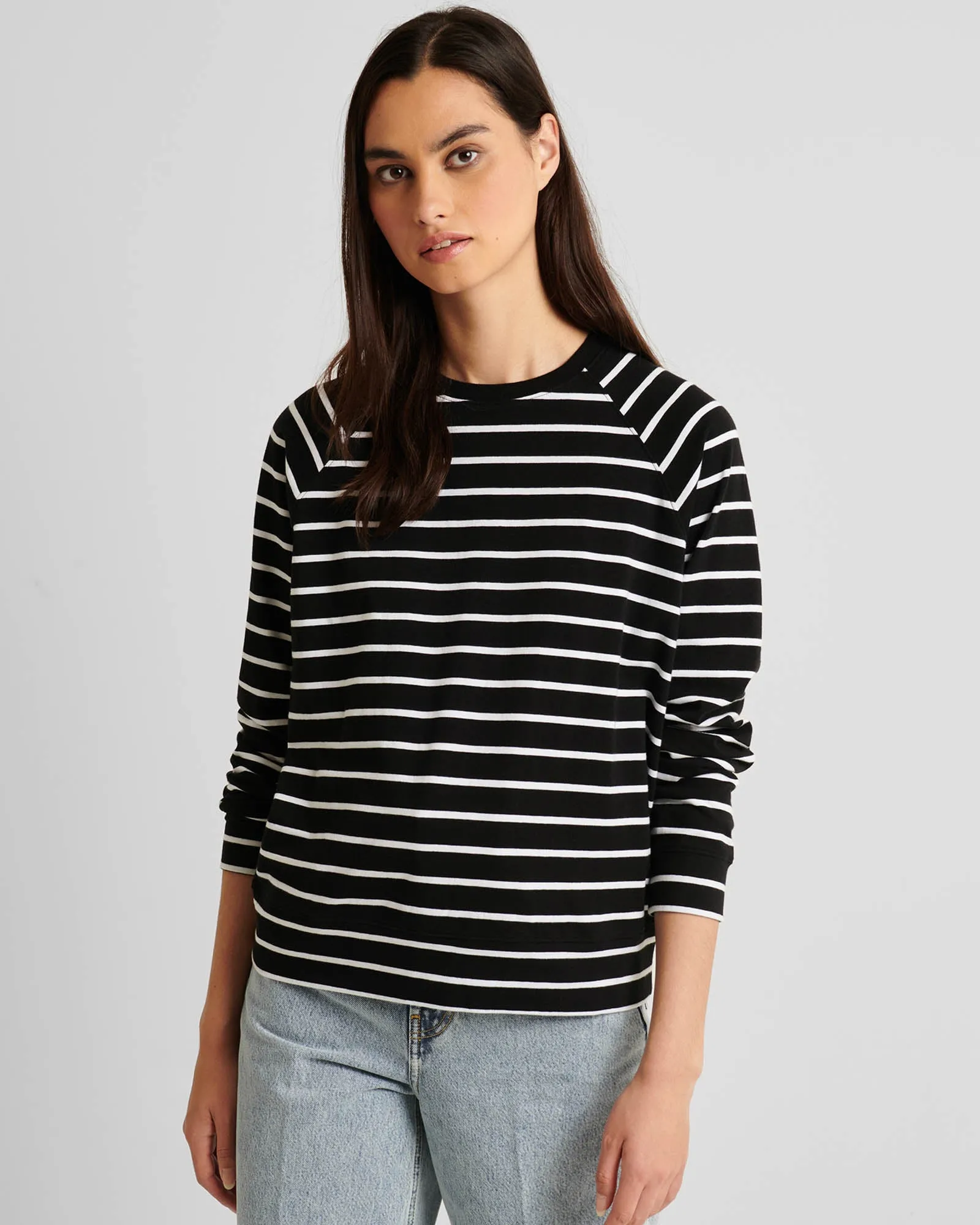 Oversized Stripe Sweatshirt sold by TNT Fashion product image thumbnail 3