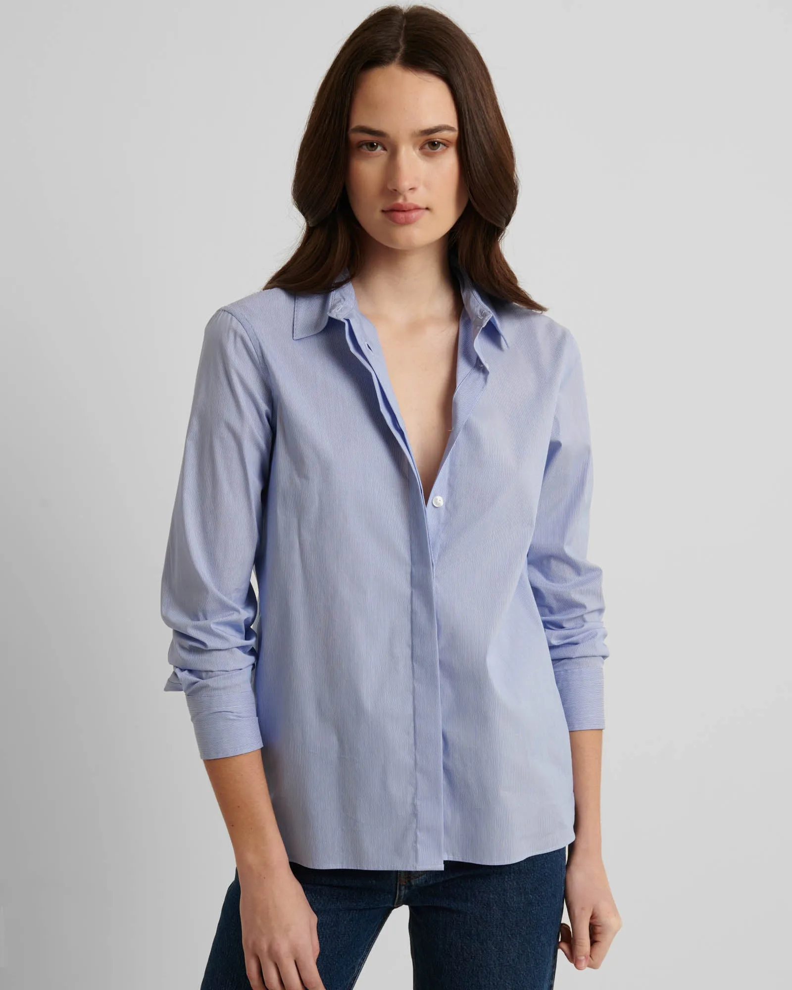 Long Sleeve Relaxed Shirt sold by TNT Fashion product image thumbnail 3