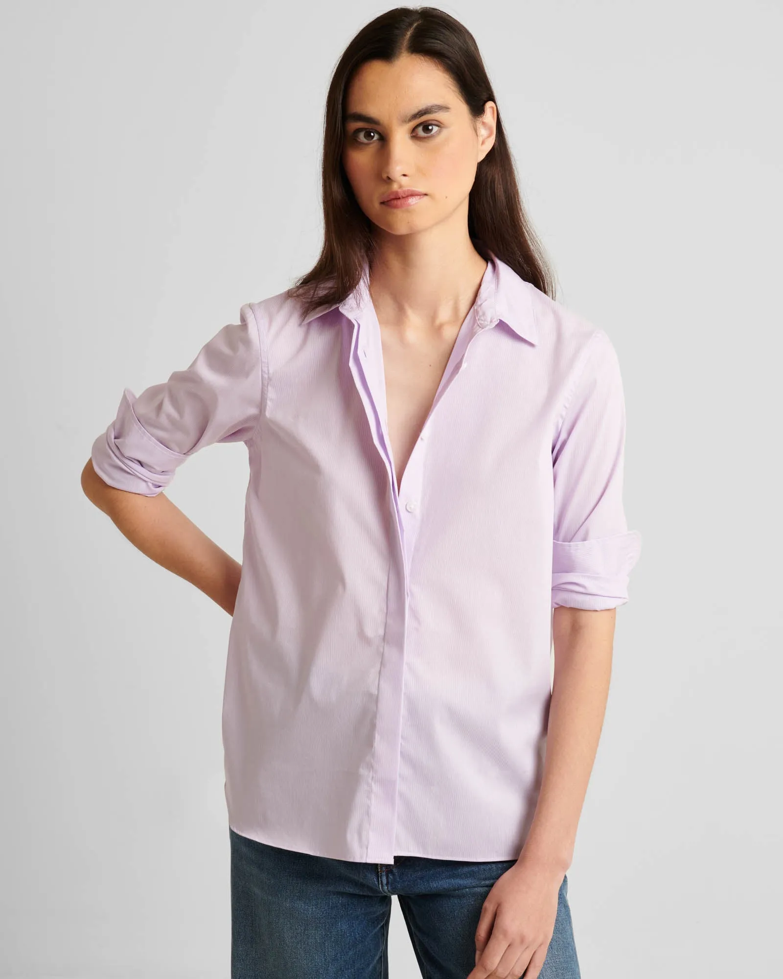 Long Sleeve Relaxed Shirt sold by TNT Fashion product image thumbnail 3